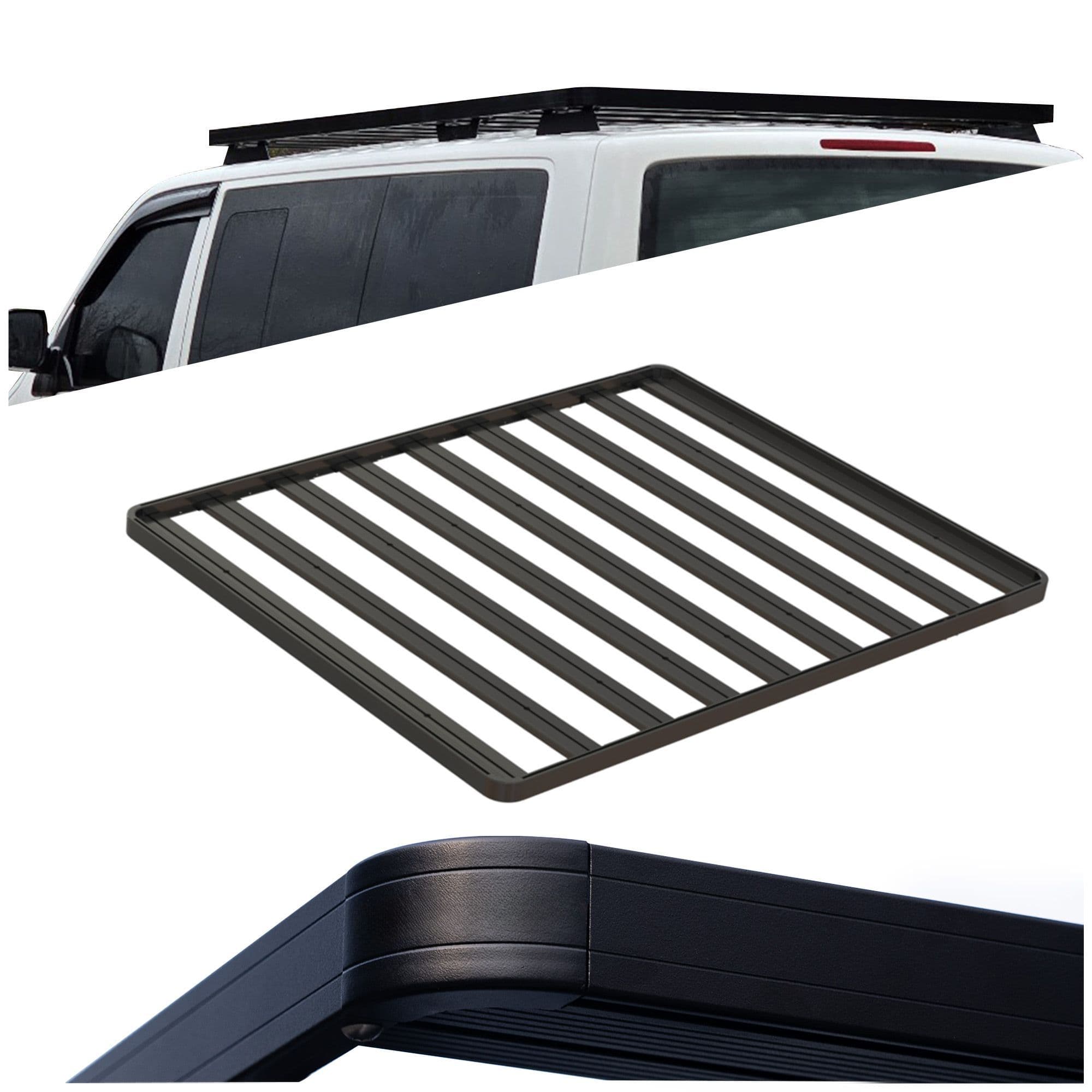 Roof platform T40 — Black, Aluminium | Steel, Powder-coated