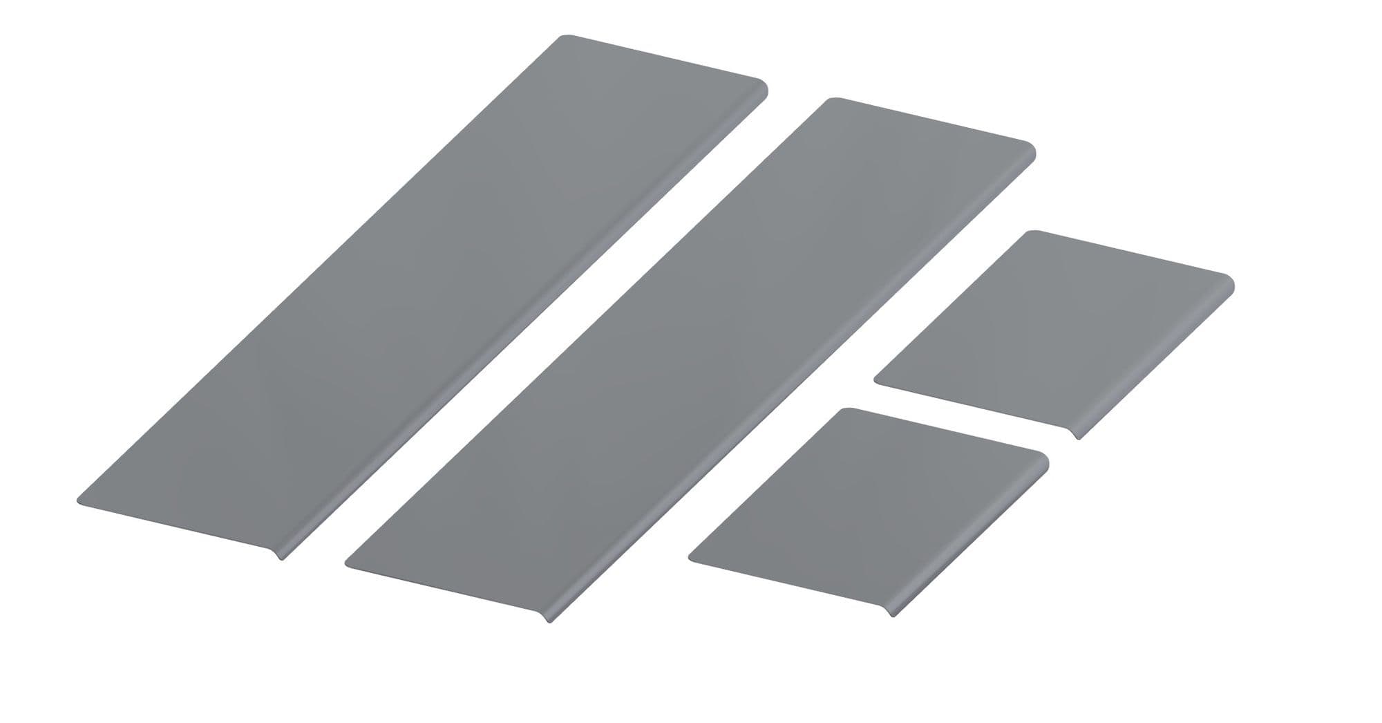Seuils de porte One Line — Chrome, Acier inoxydable, Poli