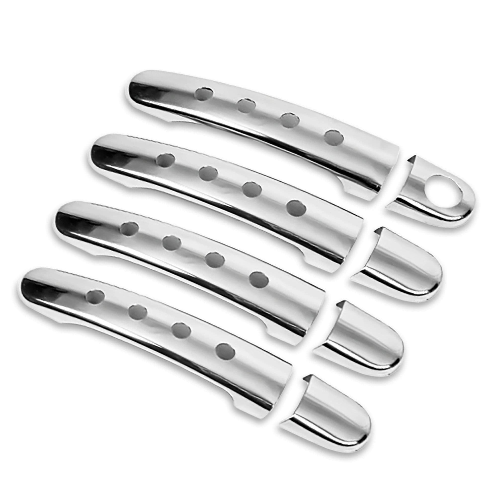 Handle covers — Chrome, Stainless steel, Polished