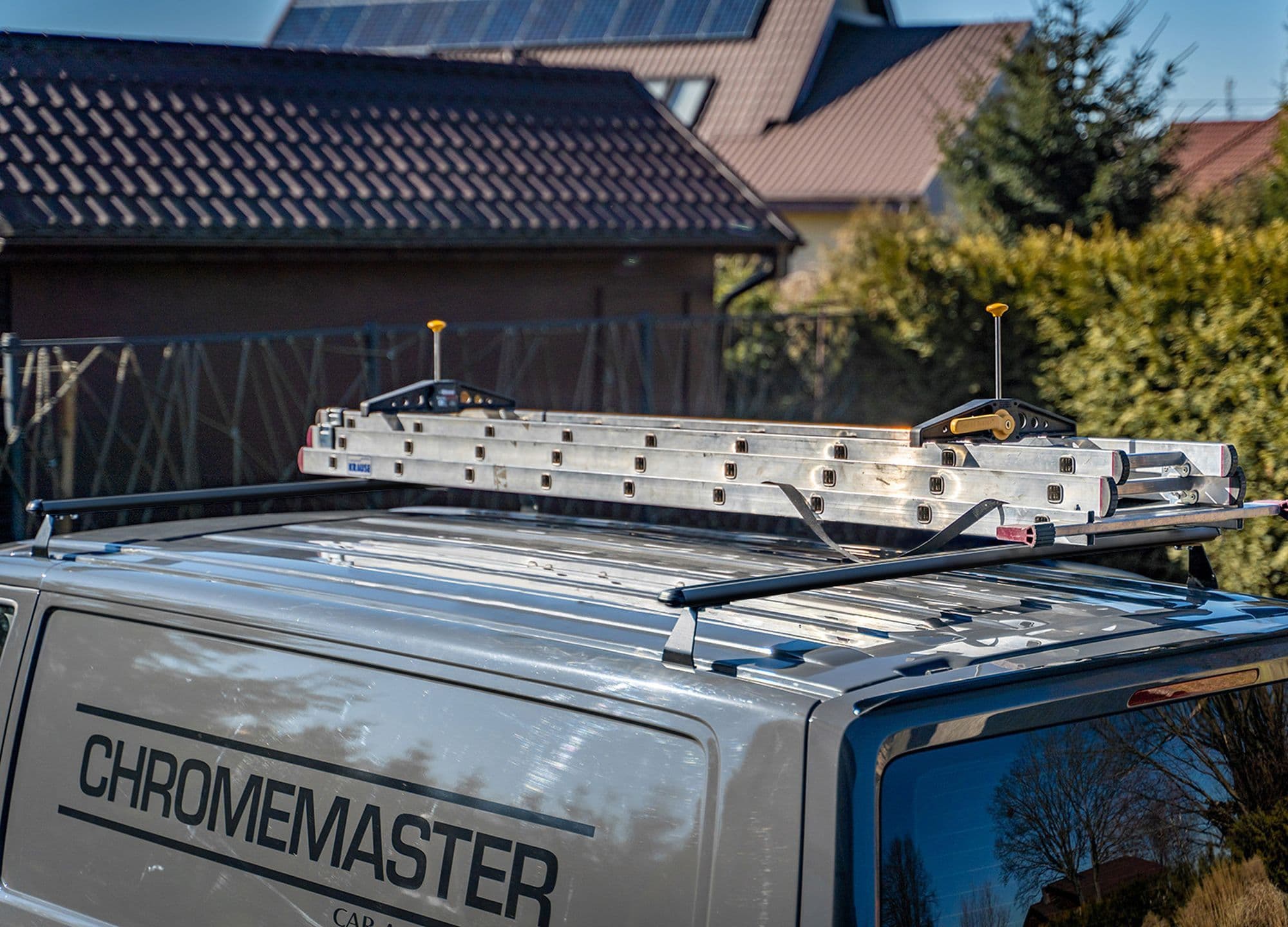 Dachgepäckträger Heavy Duty — Schwarz, Aluminium, Lackiert