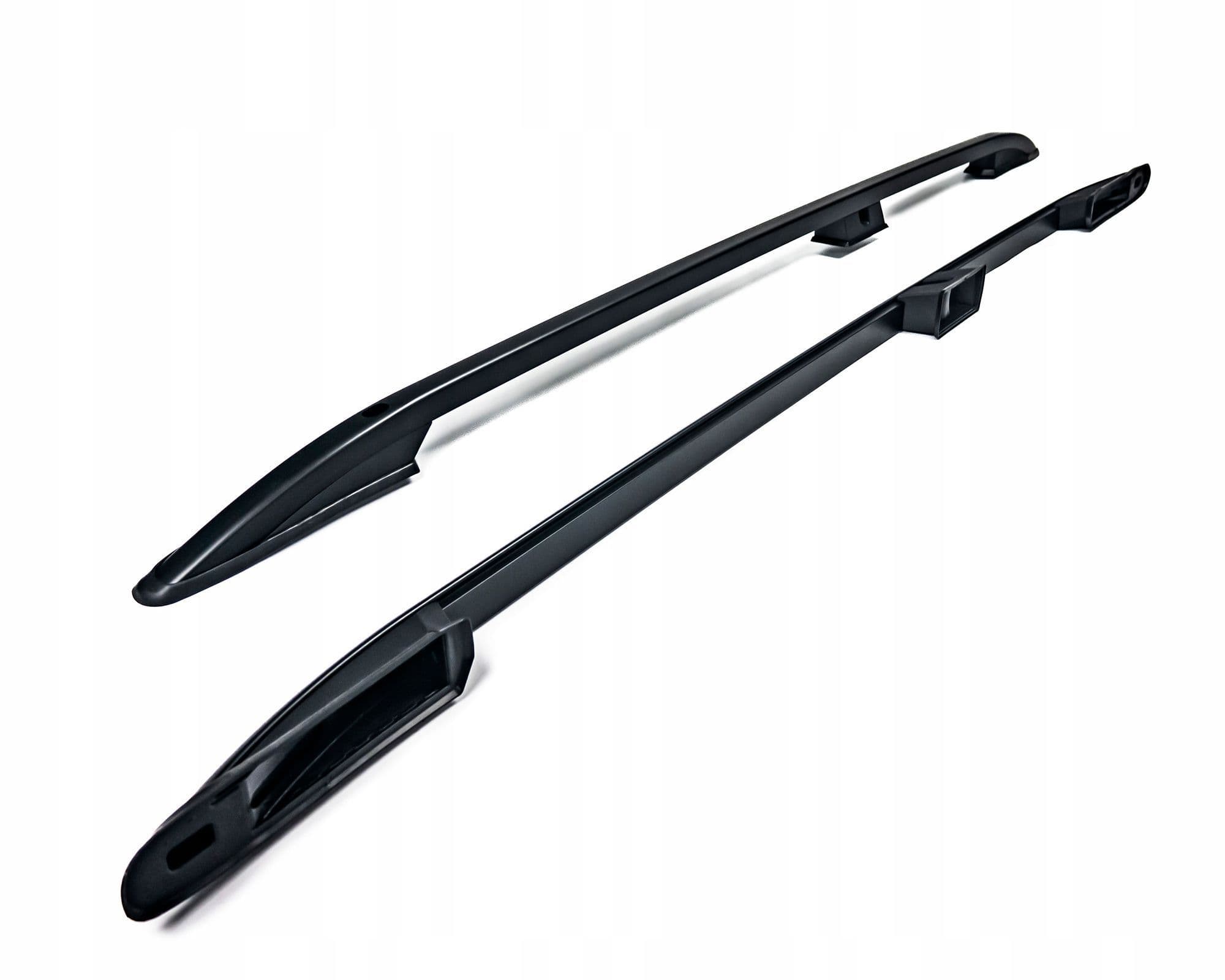 Roof rails Crown — Black, Aluminum | Plastic, Matte