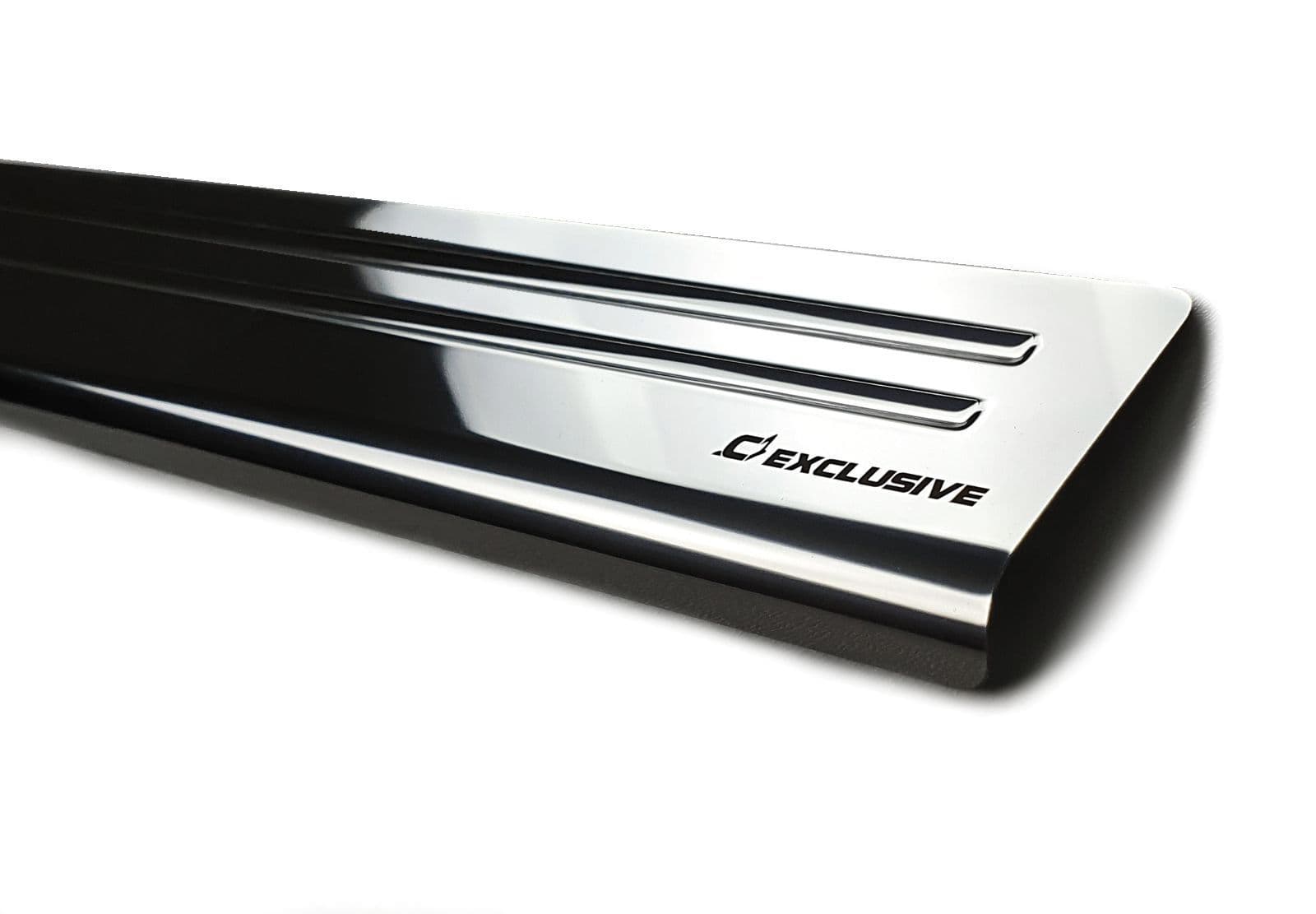 Sill trims 2 Line — Chrome, Stainless steel, Polished