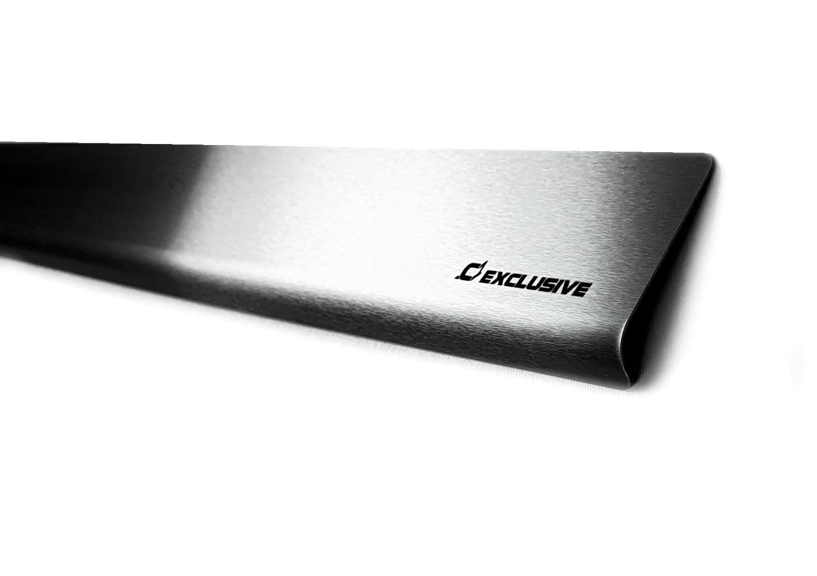 Sill trims — Silver, Stainless steel, Brushed
