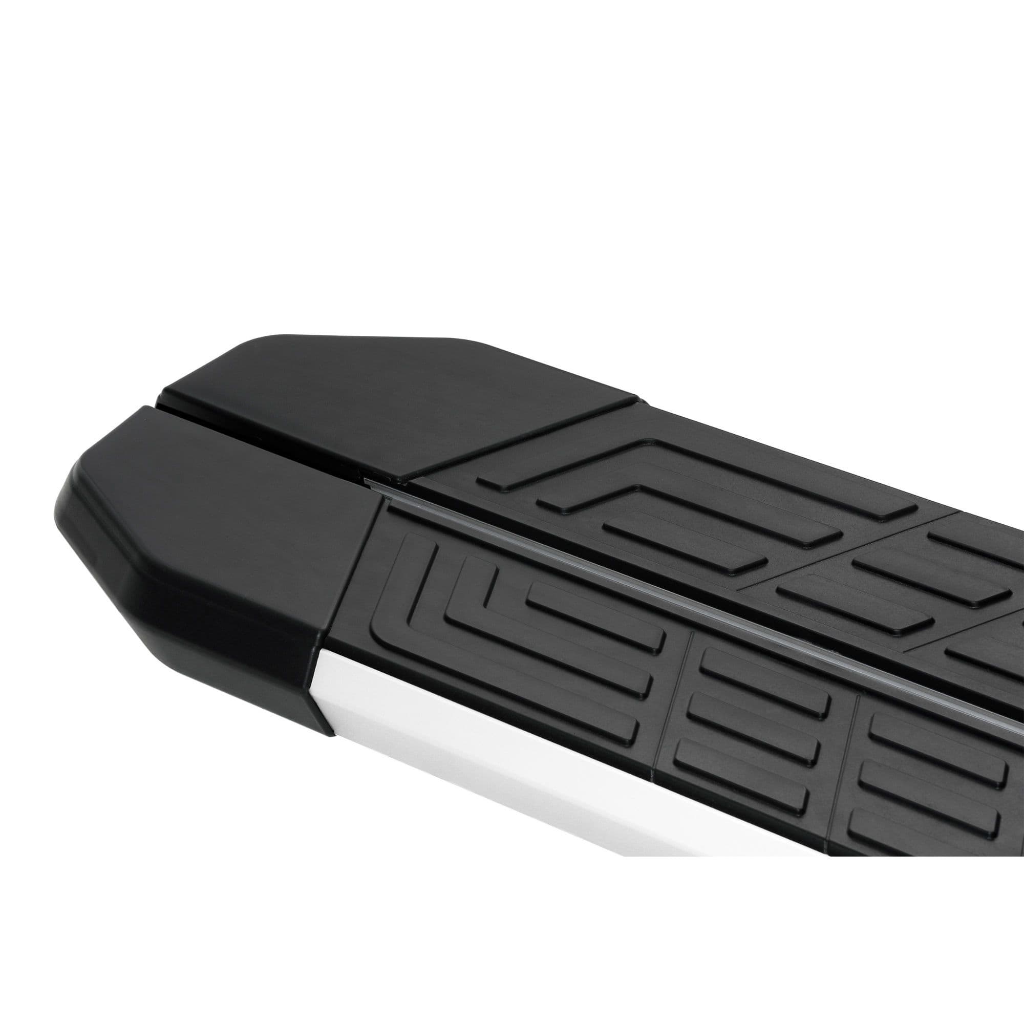 Side steps YBP-NW-AL — Black | Silver, Aluminum | Plastic, Non-slip