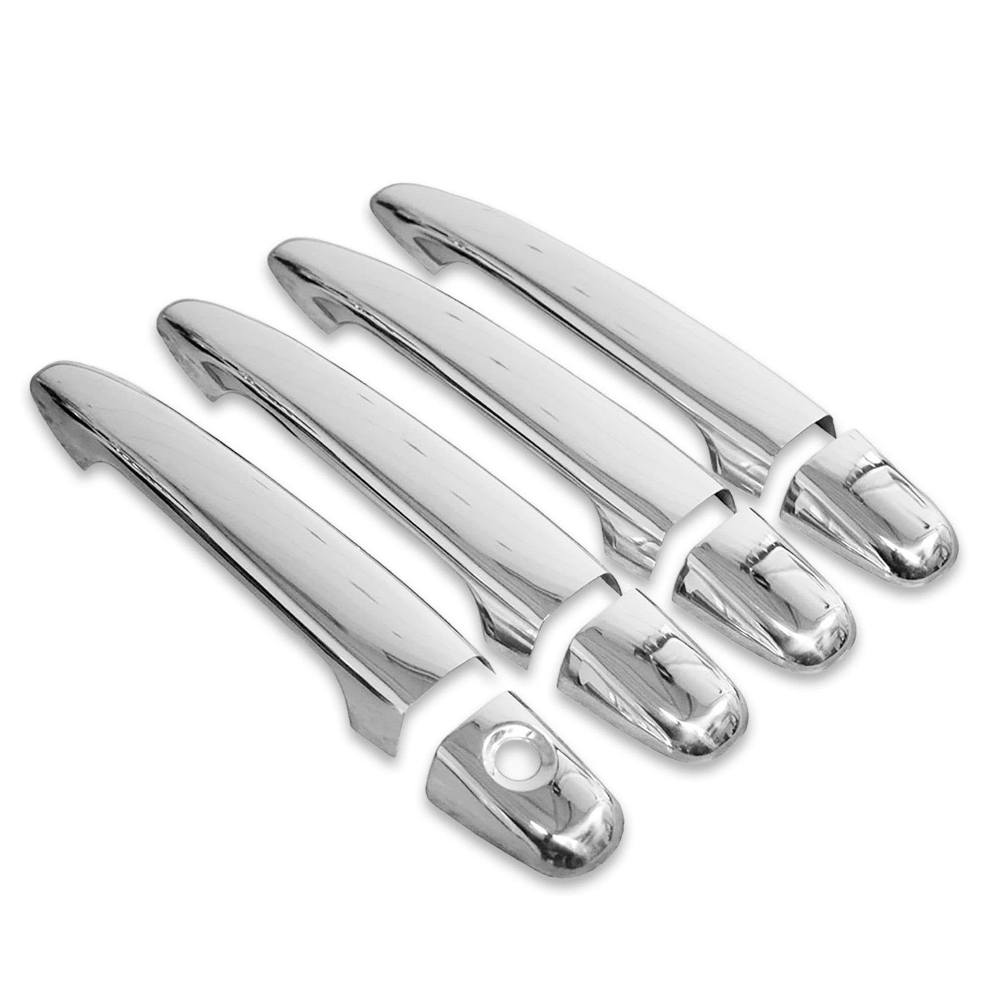 Handle covers — Chrome, Stainless steel, Polished