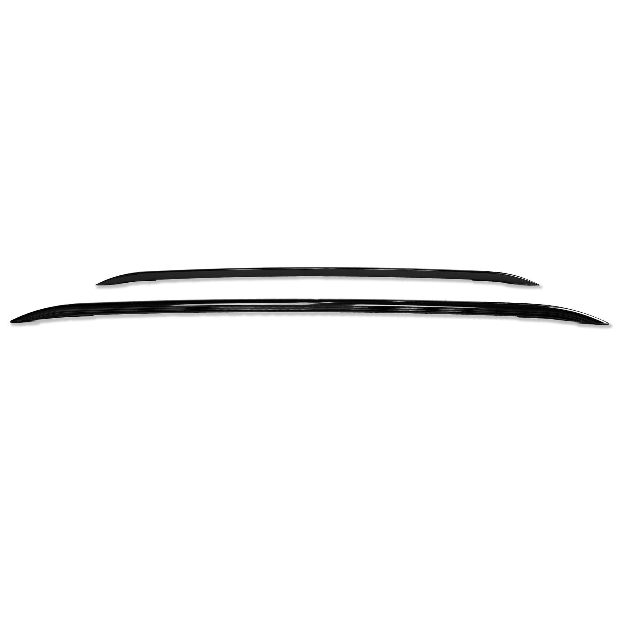 Integrated roof rails — Black, Aluminum | Plastic, Painted