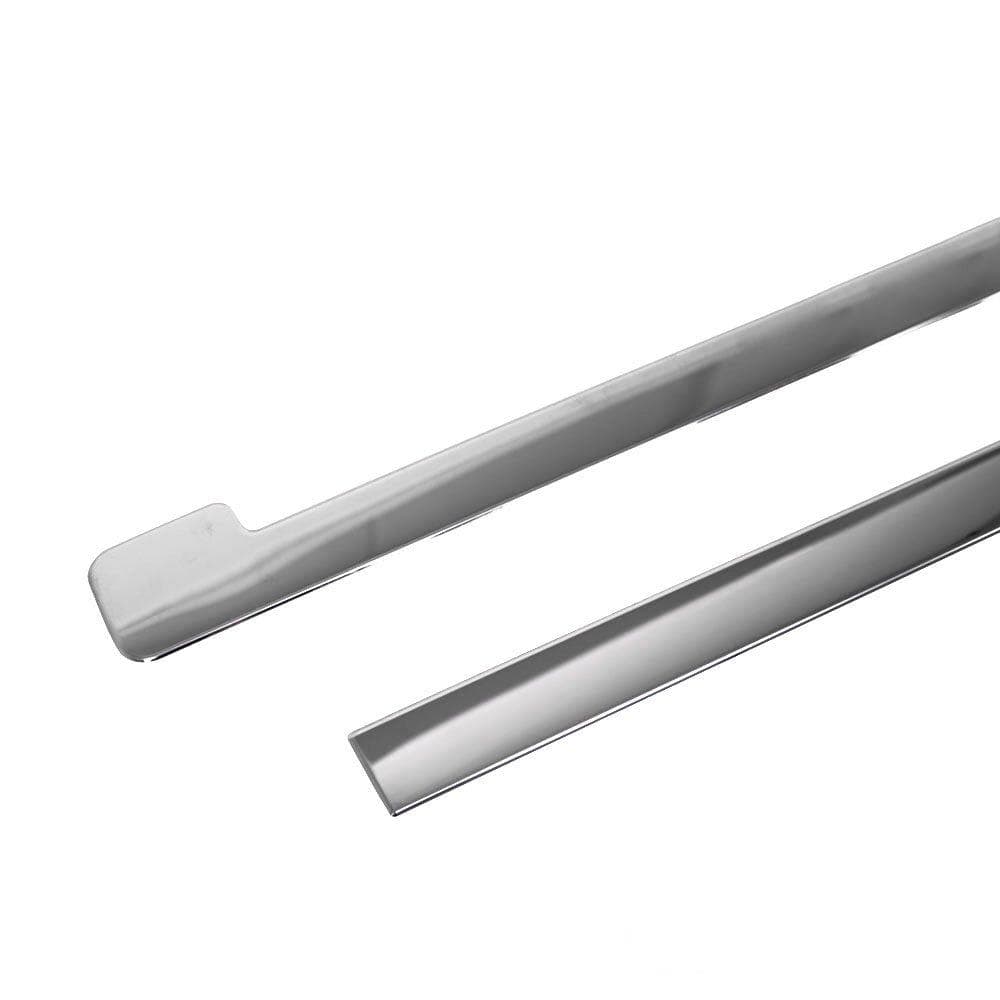 Lamelles pour portes coulissantes — Chrome, Acier inoxydable, Poli