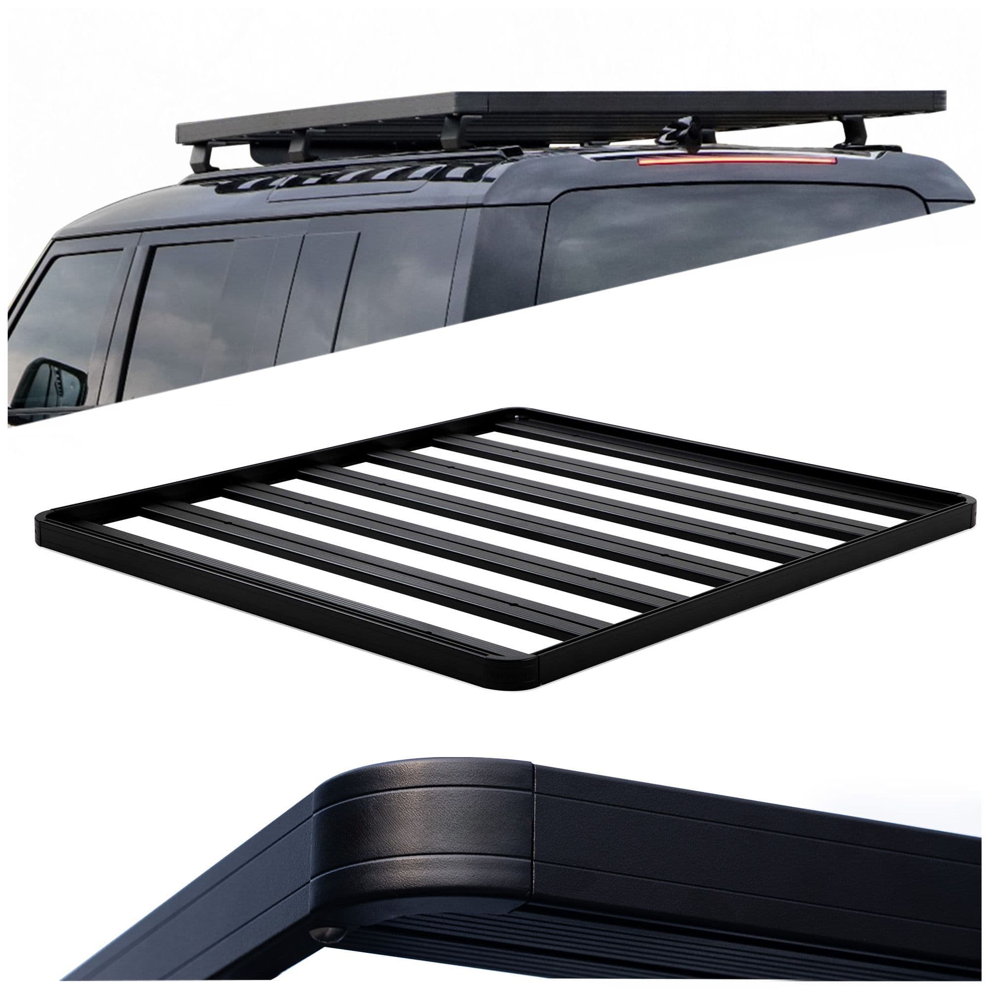 Roof platform T40 — Black, Aluminium | Steel, Powder-coated