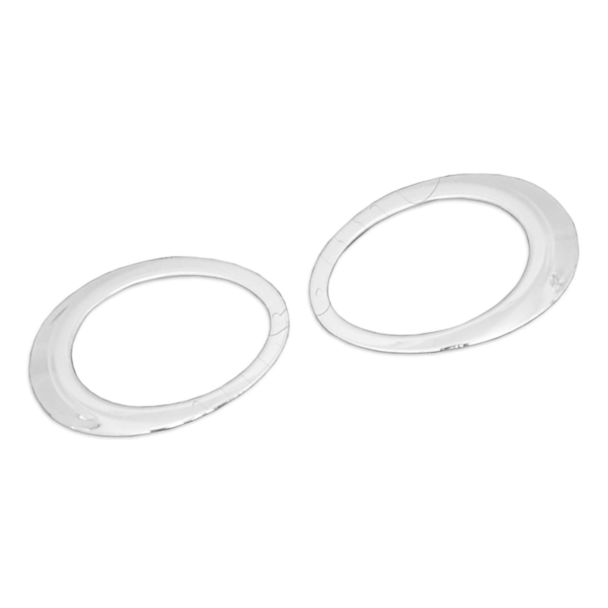 Fog light frames — Chrome, Stainless steel, Polished