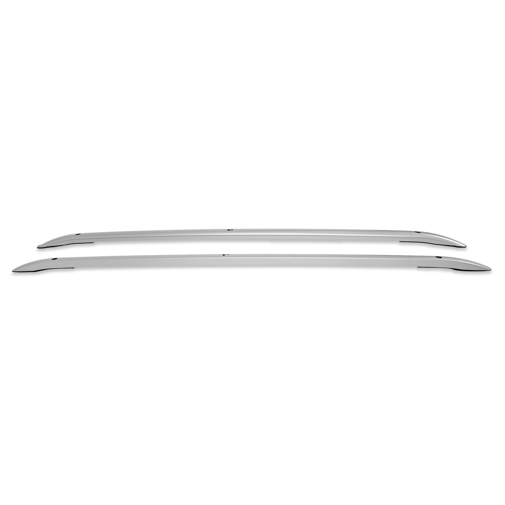 Integrated roof rails — Silver, Aluminum | Plastic, Matte