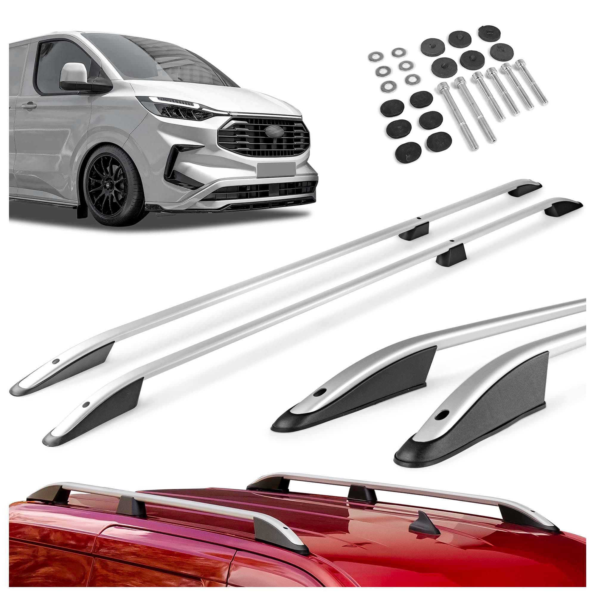 Roof rails Elegance — Silver, Aluminum | Plastic, Matte