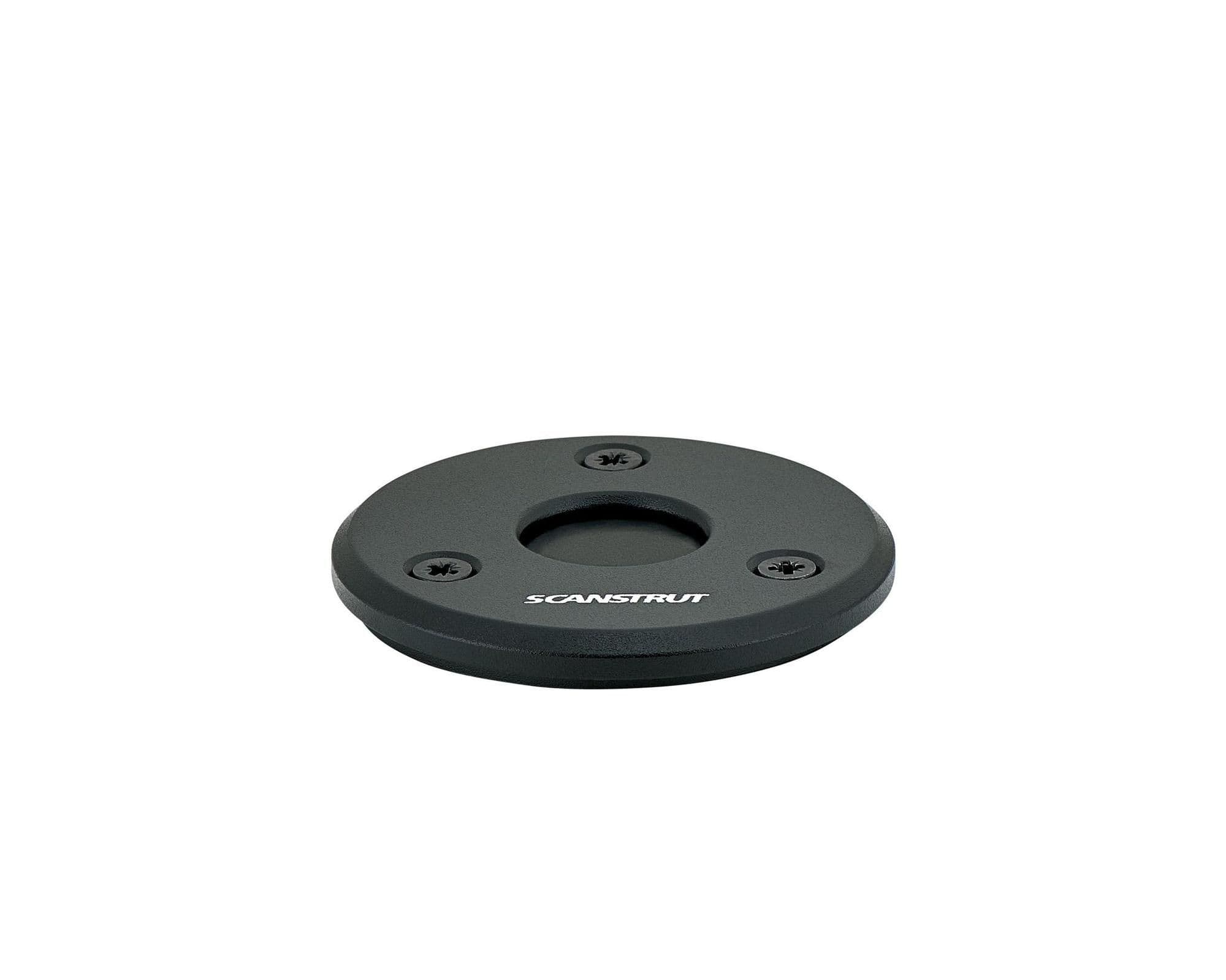 Flat waterproof cable gland Deck Seals — Black, Aluminum, Anodized
