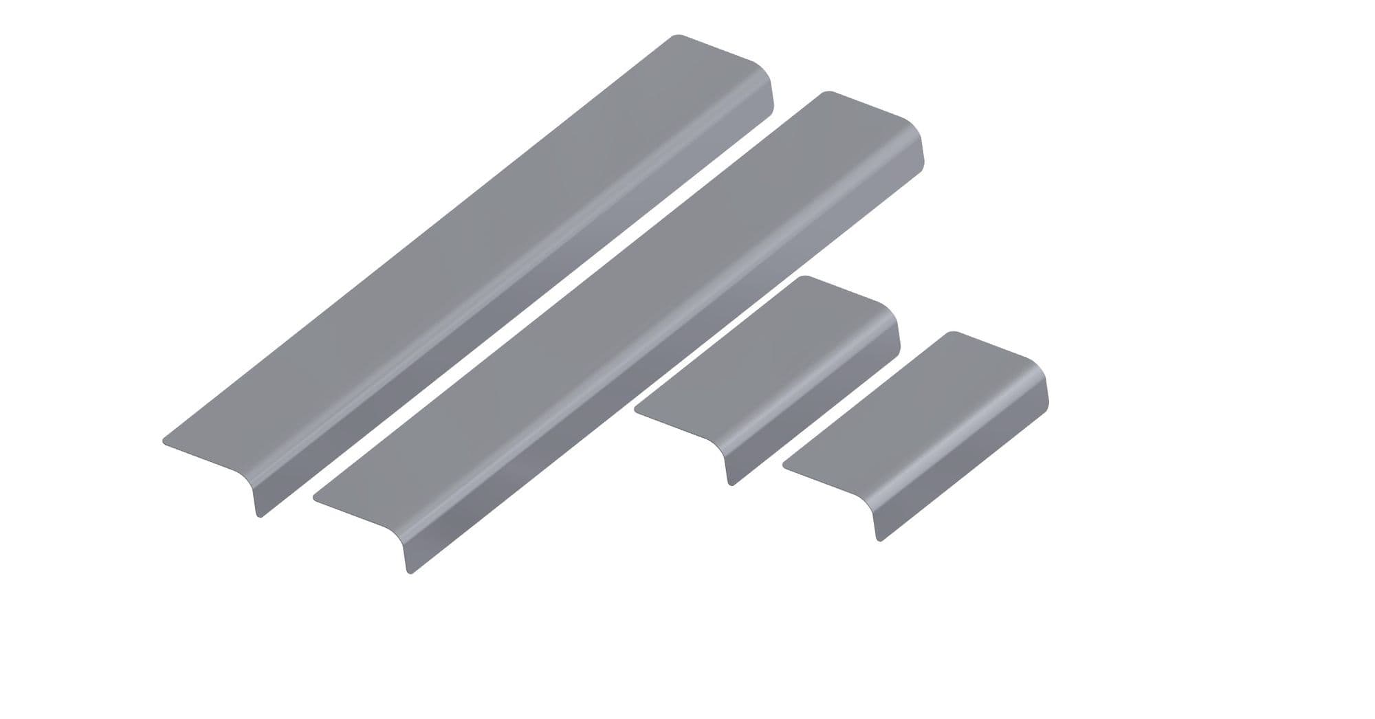 Sill trims One Line — Chrome, Stainless steel, Polished