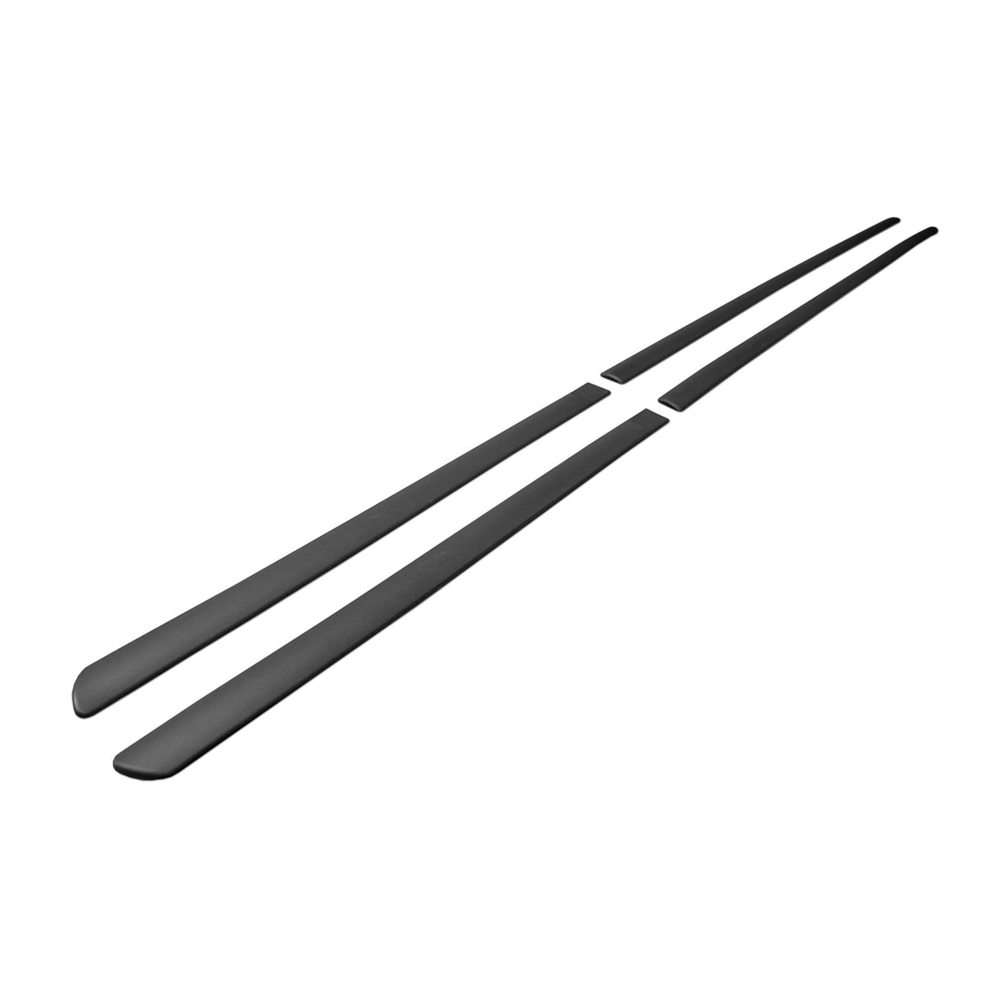 Side door trims — Black, Polyurethane composite PU, Matte