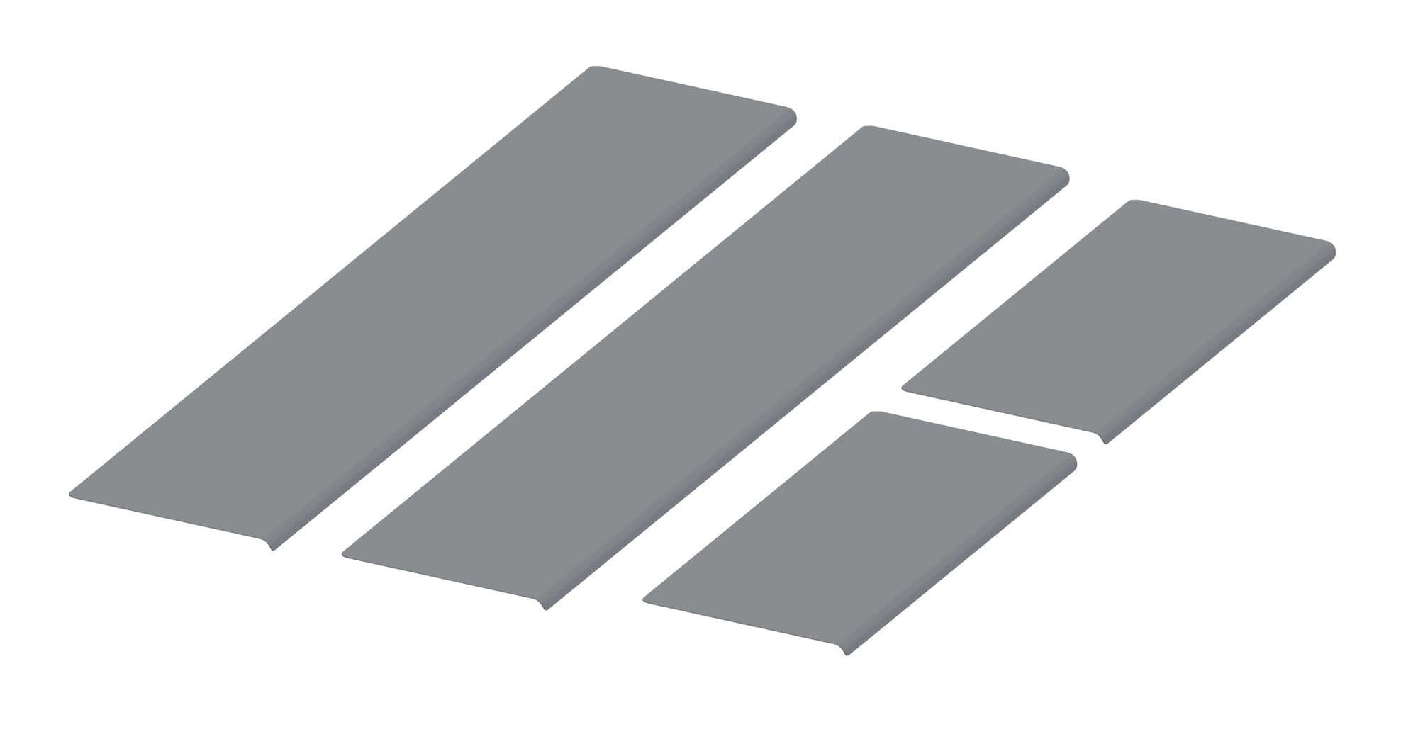Sill trims One Line — Chrome, Stainless steel, Polished