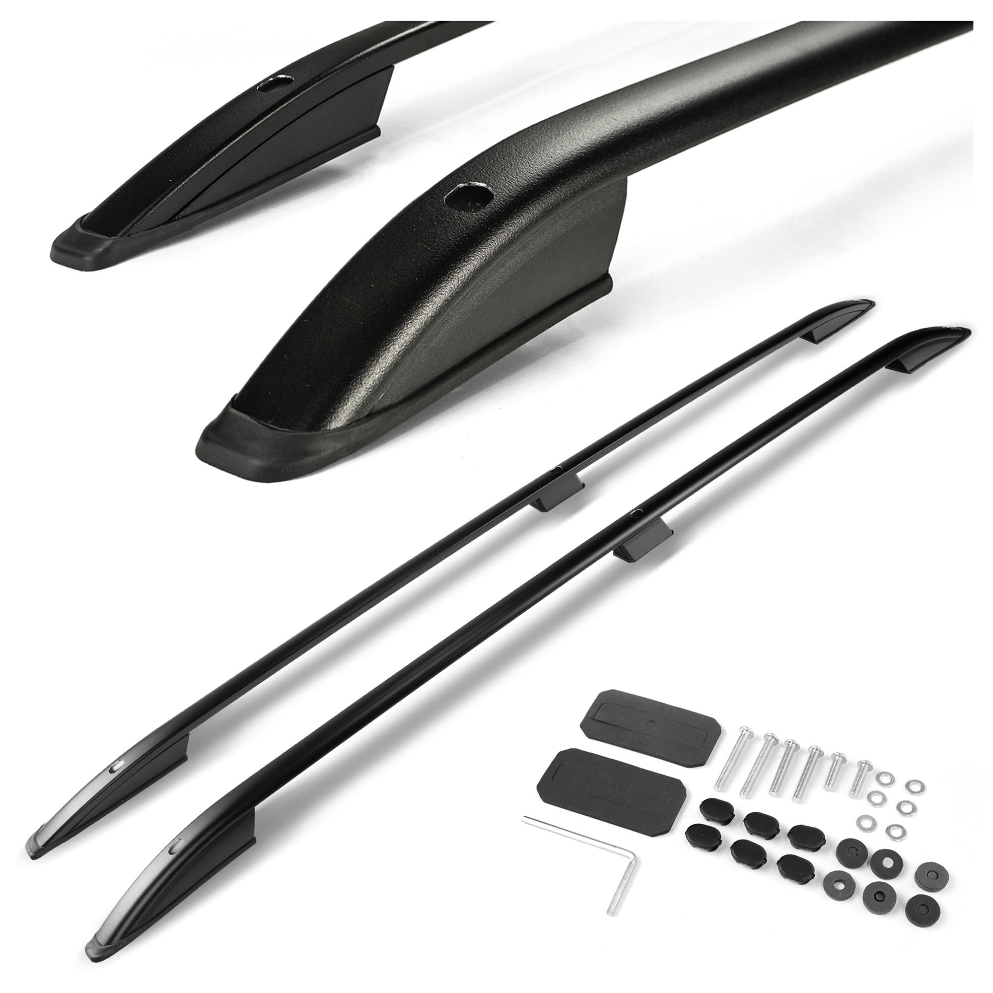 Roof rails SKYPORT — Black, Aluminum | Plastic, Painted