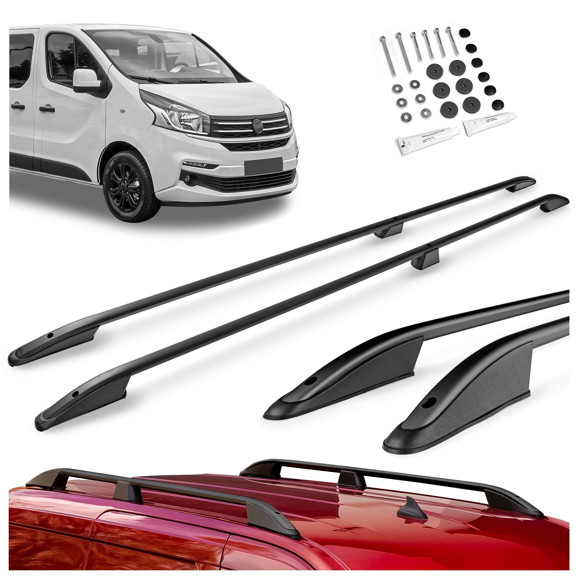 Roof rails Elegance — Black, Aluminum | Plastic, Painted