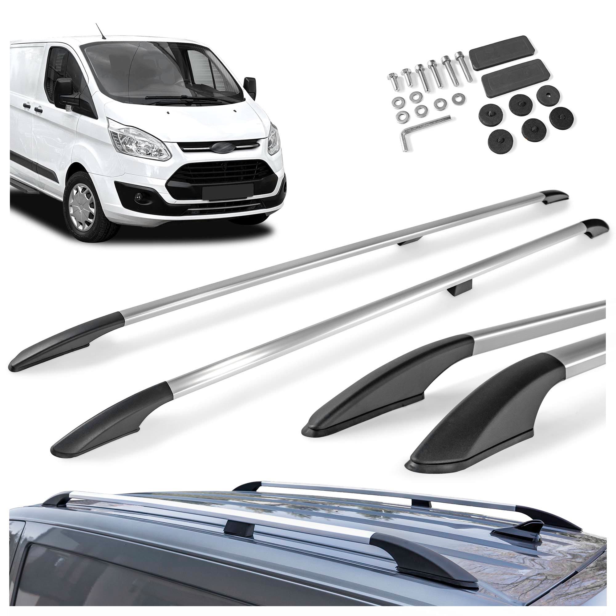 Roof rails Solid — Chrome, Aluminum | Plastic, Polished