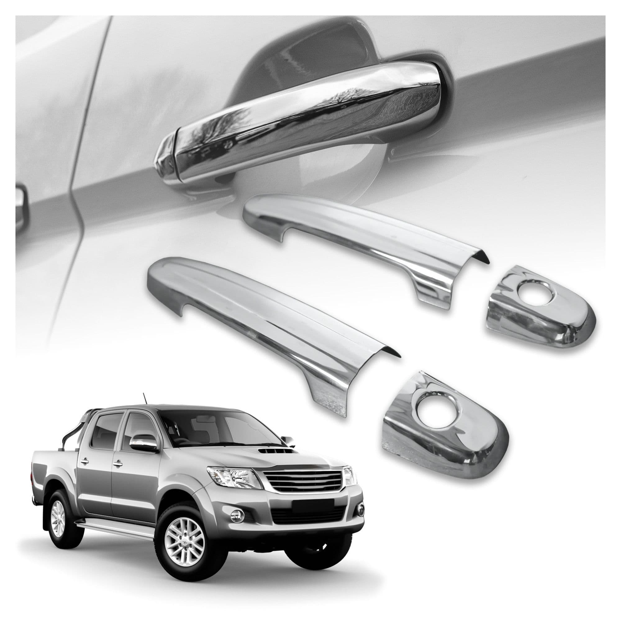 Handle covers — Chrome, Stainless steel, Polished