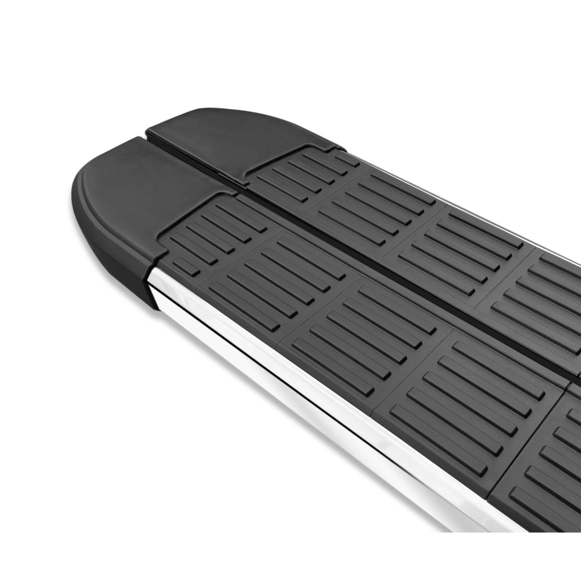 Side steps YBP-SL-AL — Black | Silver, Aluminum | Plastic, Non-slip