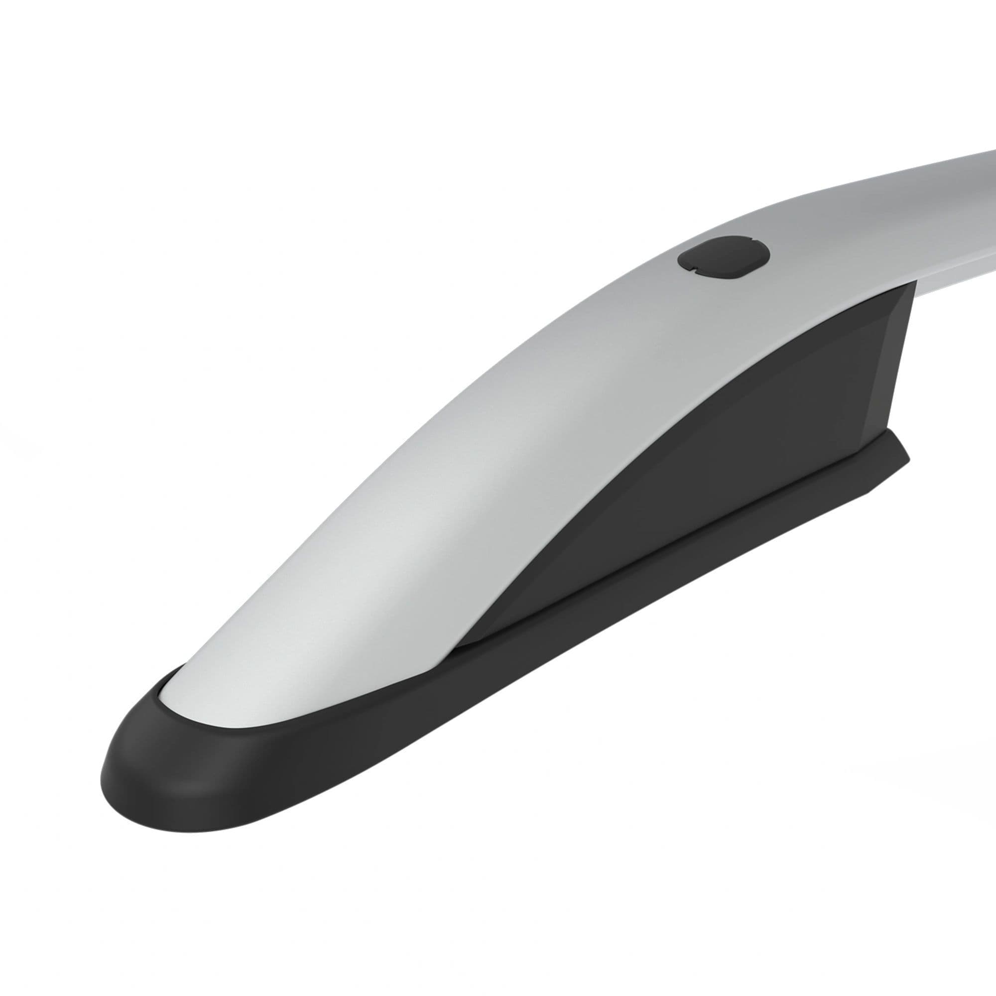 Roof rails Crown — Silver, Aluminum | Plastic, Matte