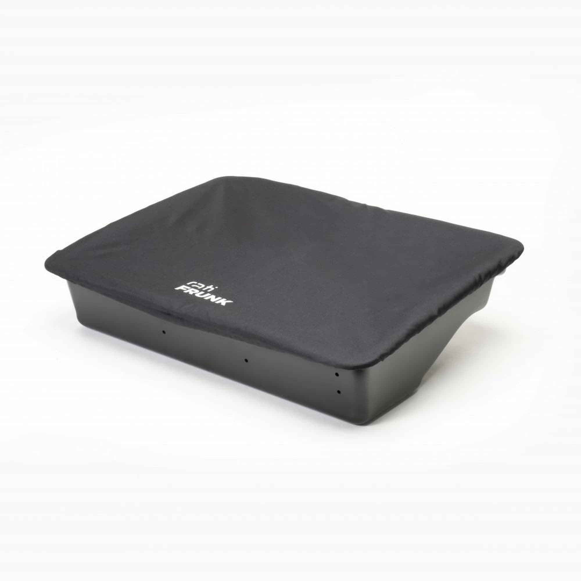 Under-hood storage box FRUNK — Black, Plastic