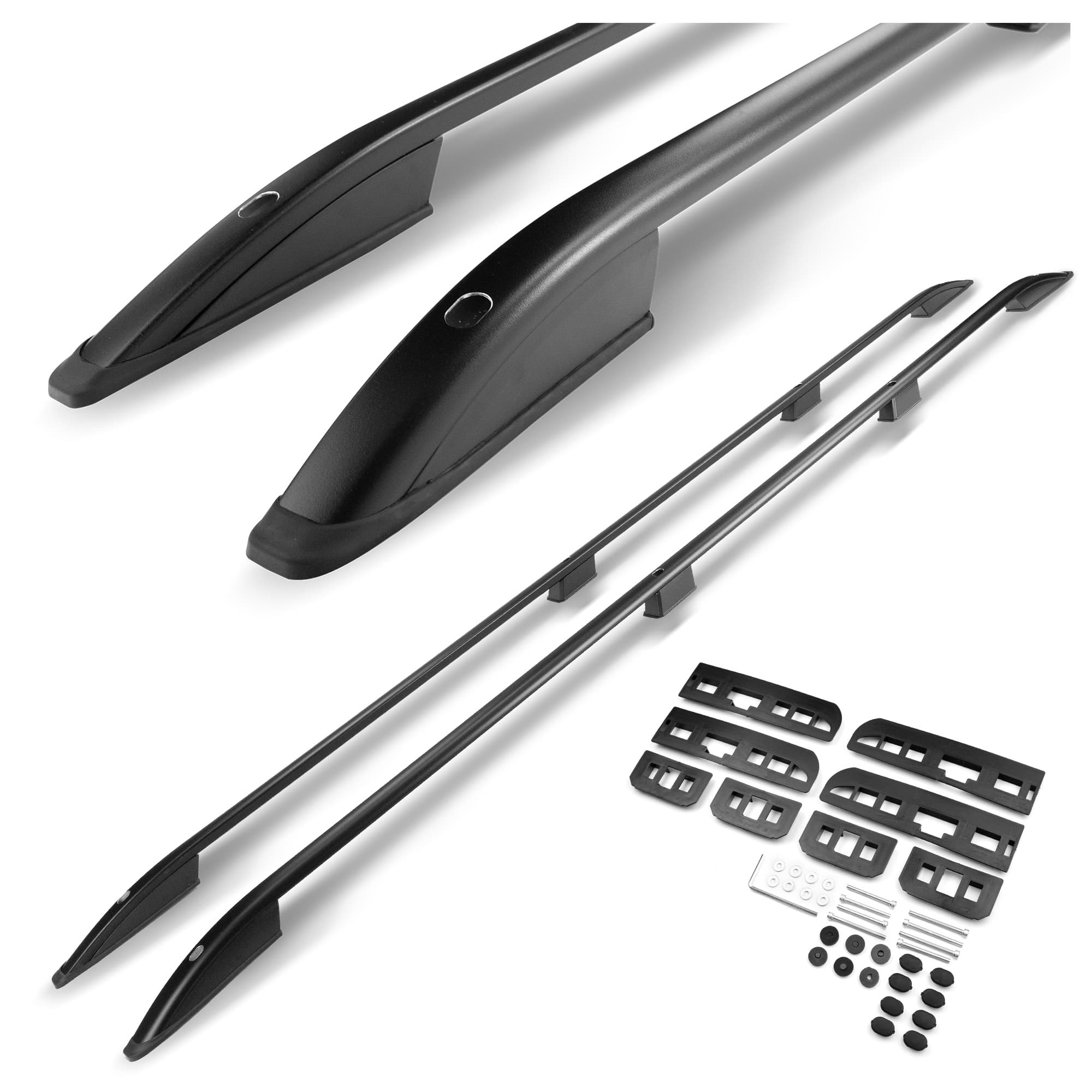 Roof rails SKYPORT — Black, Aluminum | Plastic, Painted