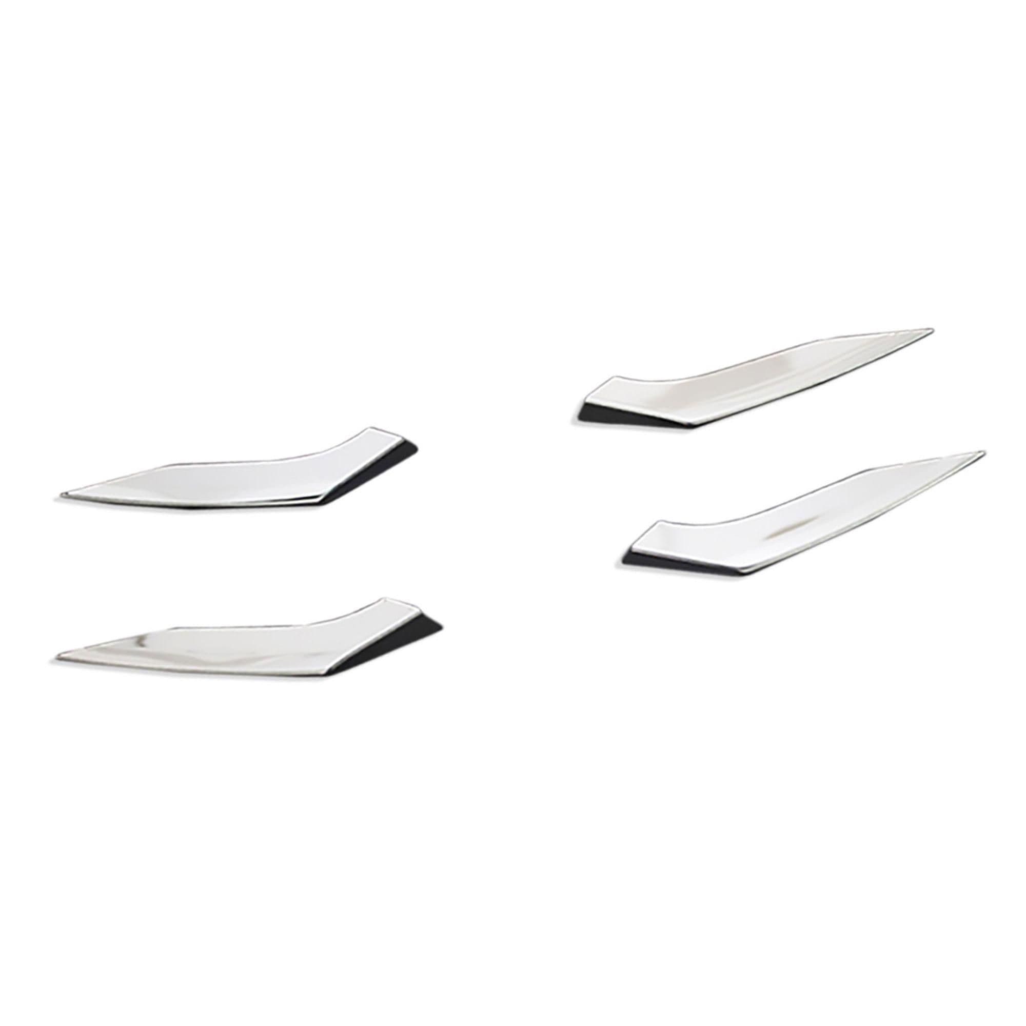 Trims for fog light grilles — Chrome, Stainless steel, Polished