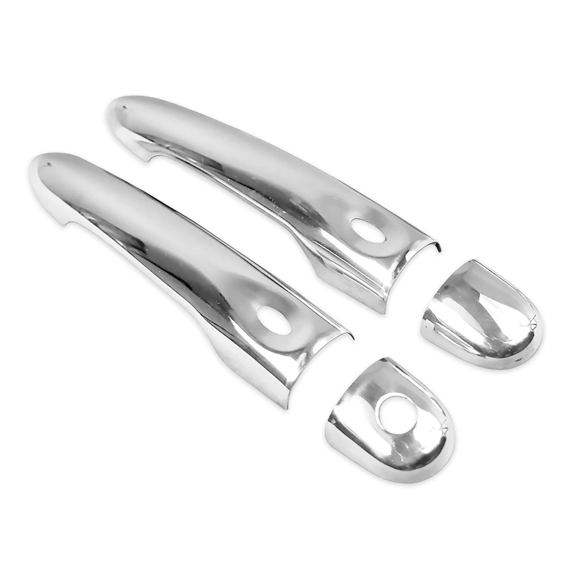 Handle covers — Chrome, Stainless steel, Polished