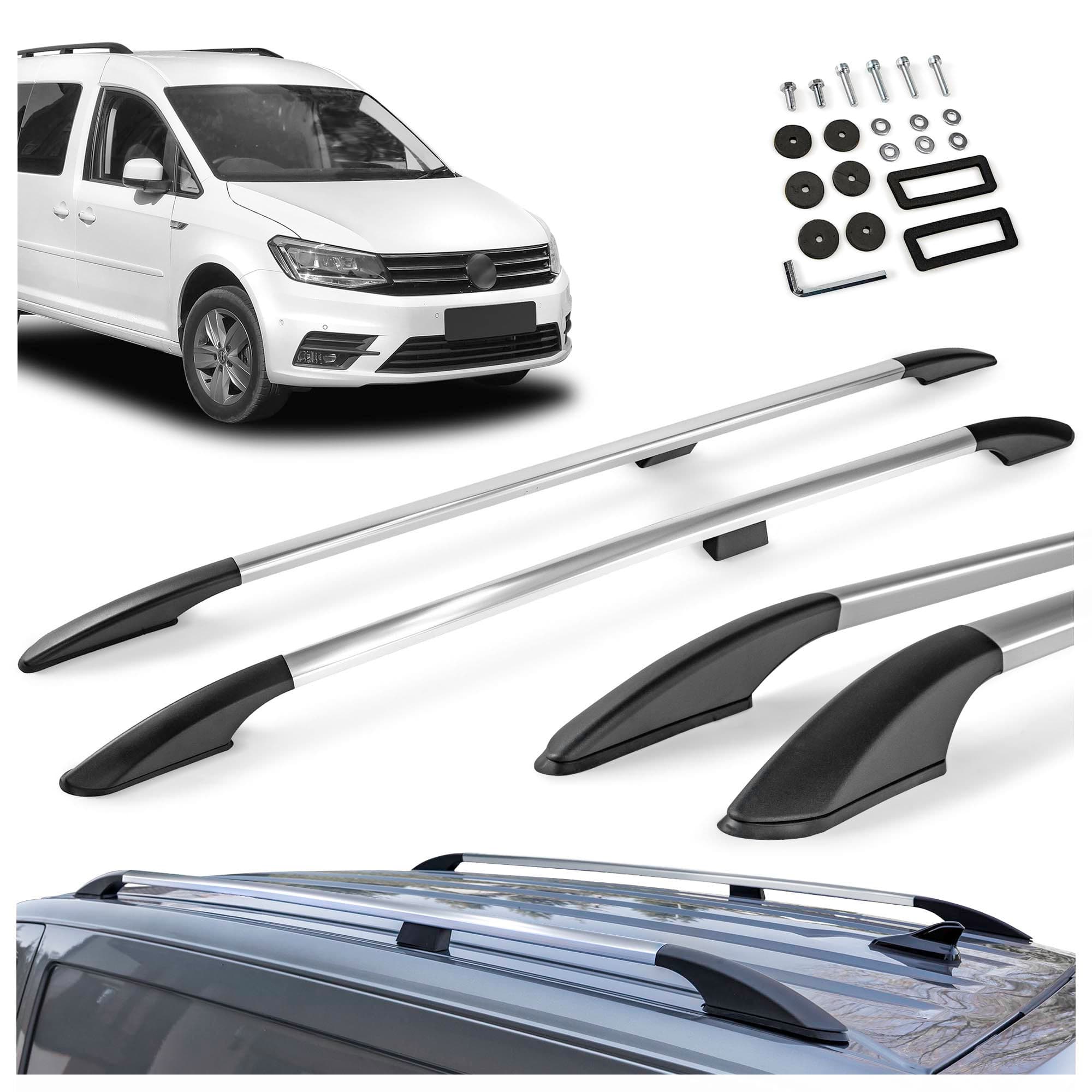 Roof rails Solid — Chrome, Aluminum | Plastic, Polished