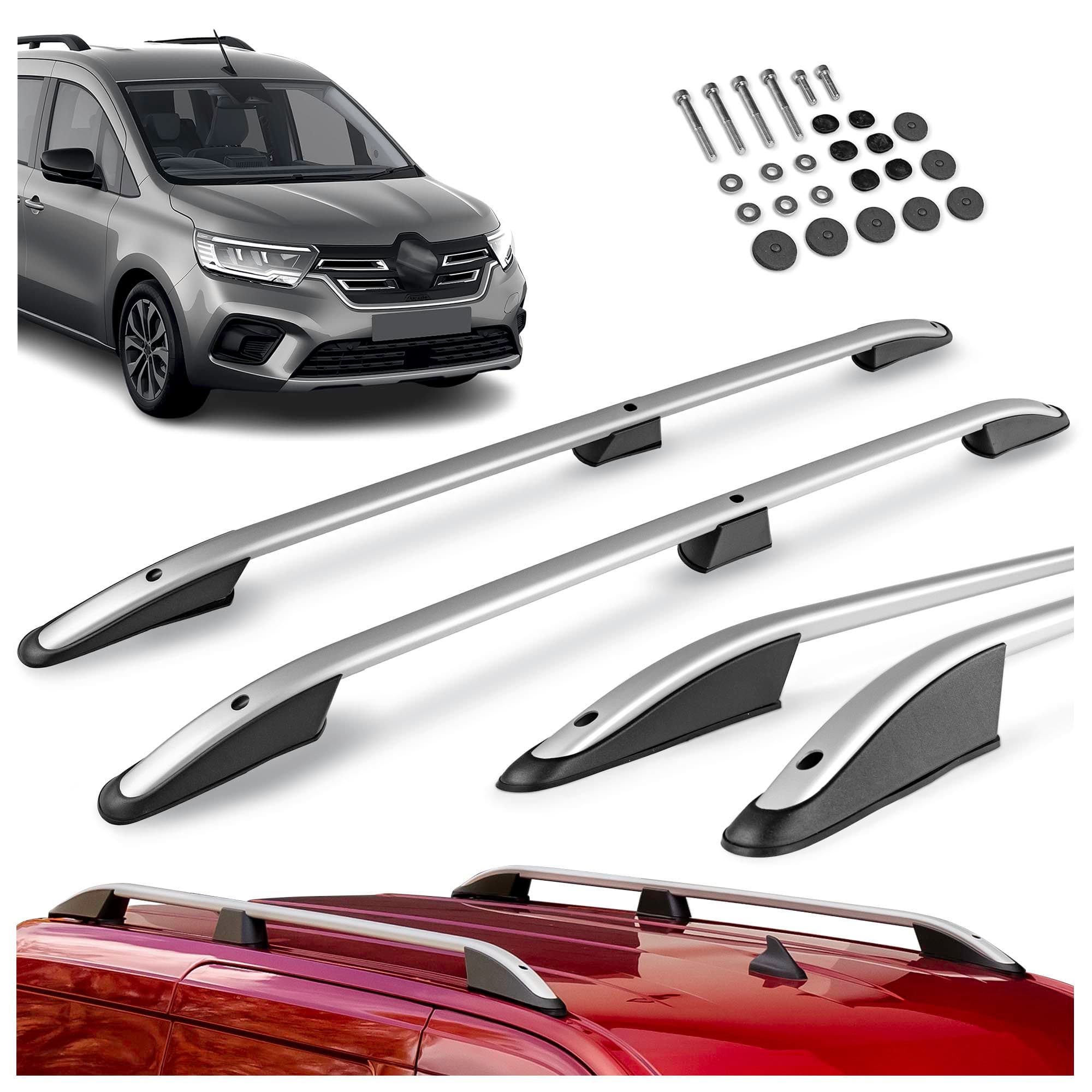 Roof rails Elegance — Silver, Aluminum | Plastic, Matte