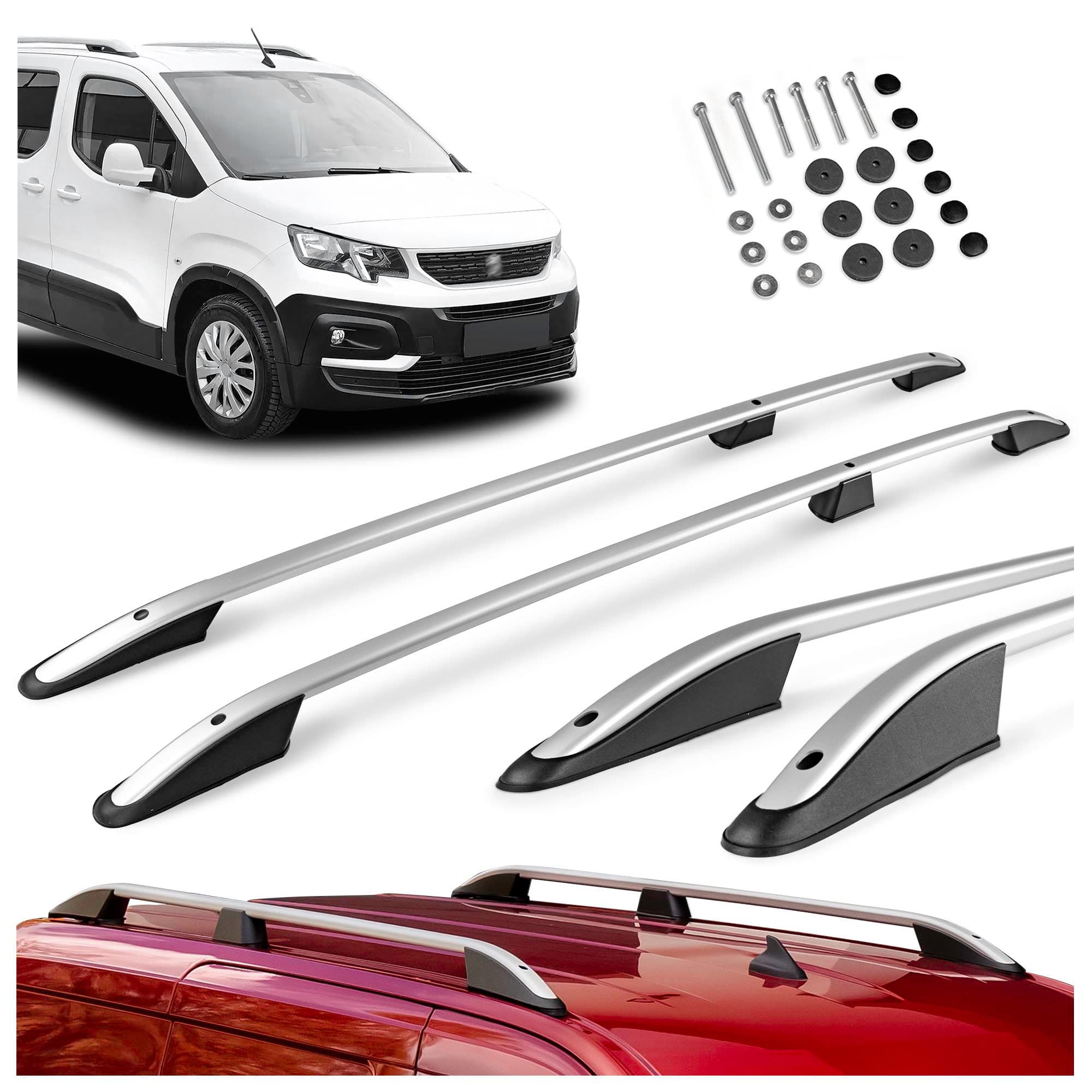 Roof rails Elegance — Silver, Aluminum | Plastic, Matte