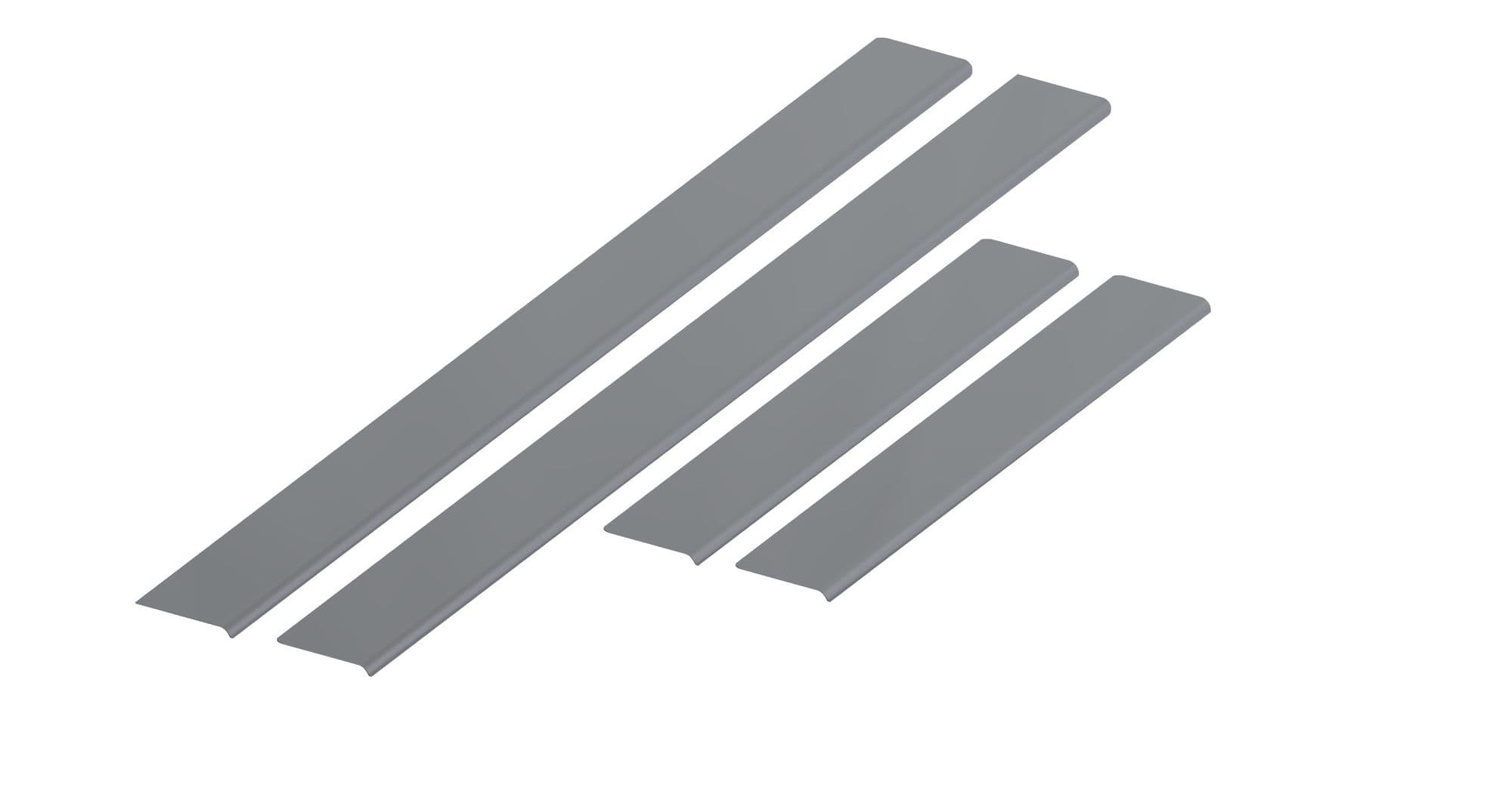 Sill trims One Line — Chrome, Stainless steel, Polished