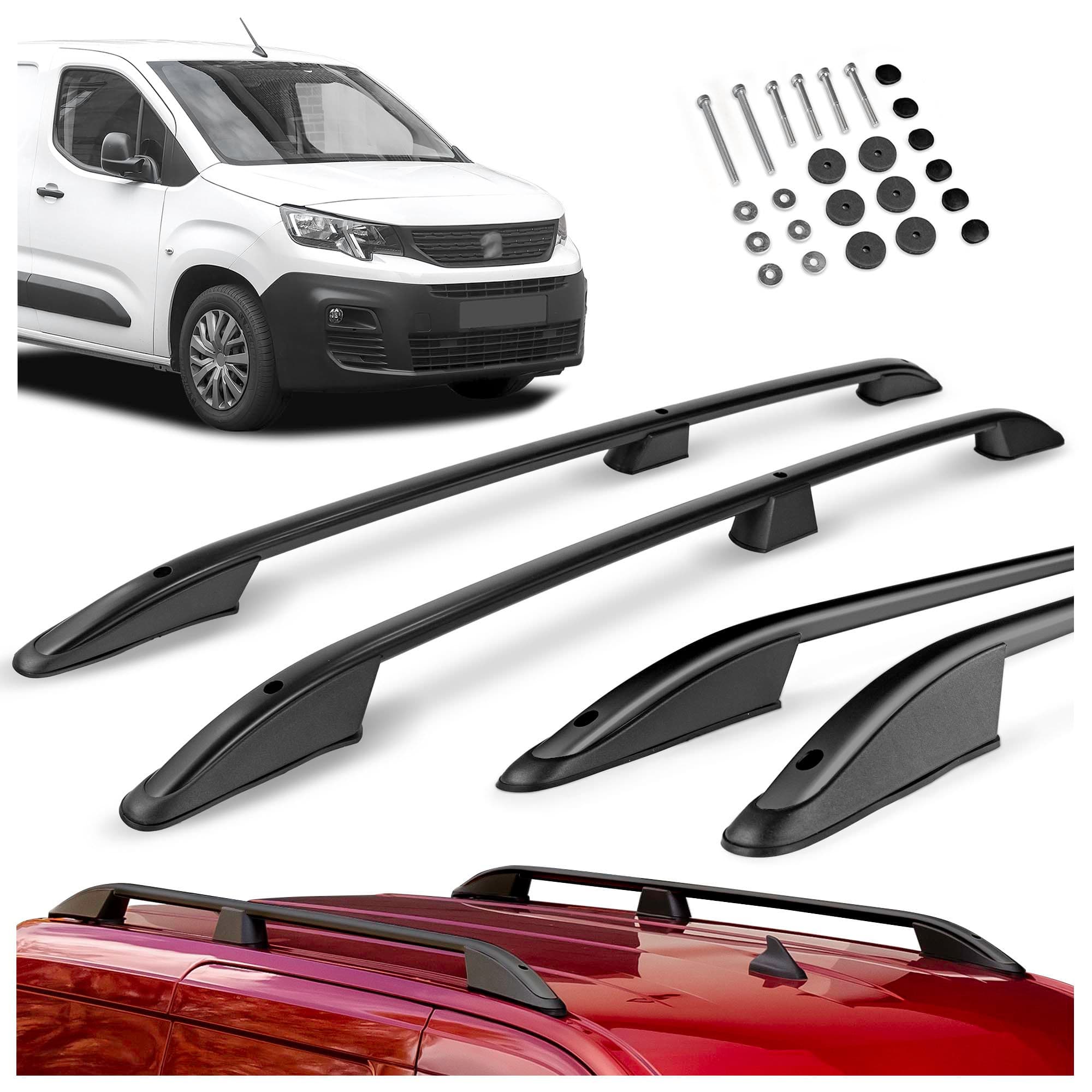 Barres de toit Elegance — Noir, Aluminium | Plastique, Peint