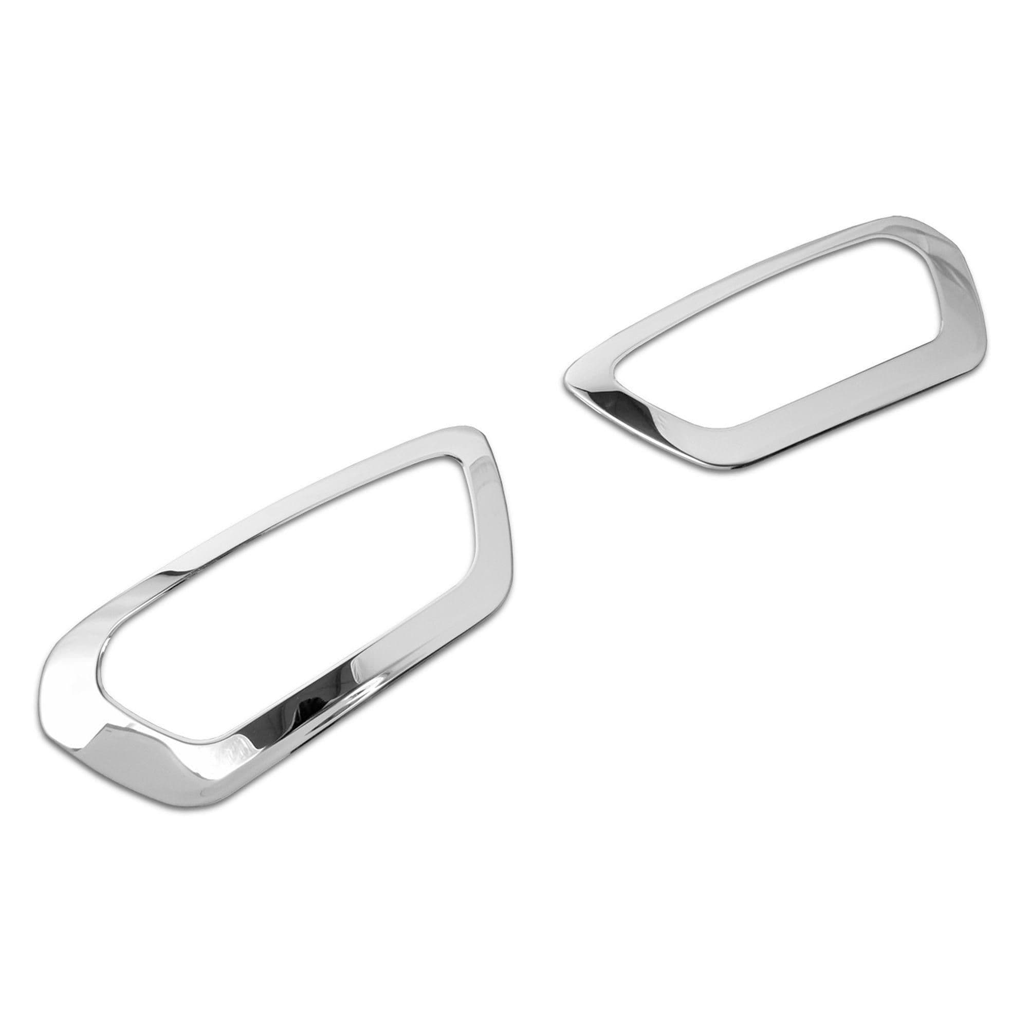 Fog light frames — Chrome, Stainless steel, Polished
