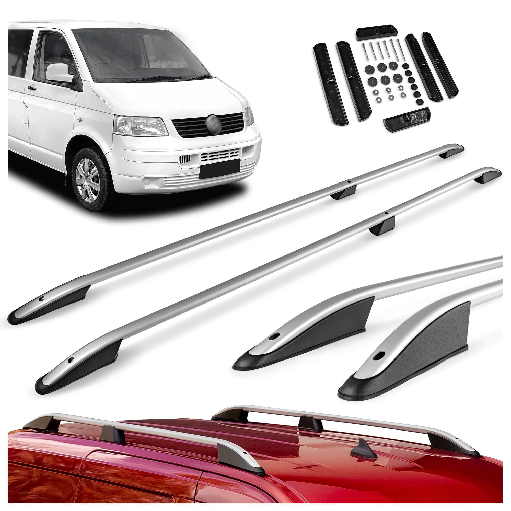 Roof rails Elegance — Silver, Aluminum | Plastic, Matte