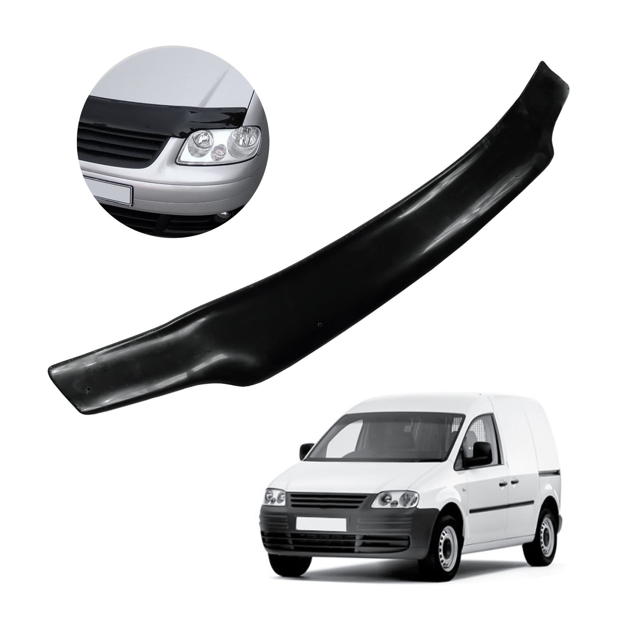 Bonnet guard — Black, ABS plastic, Shiny