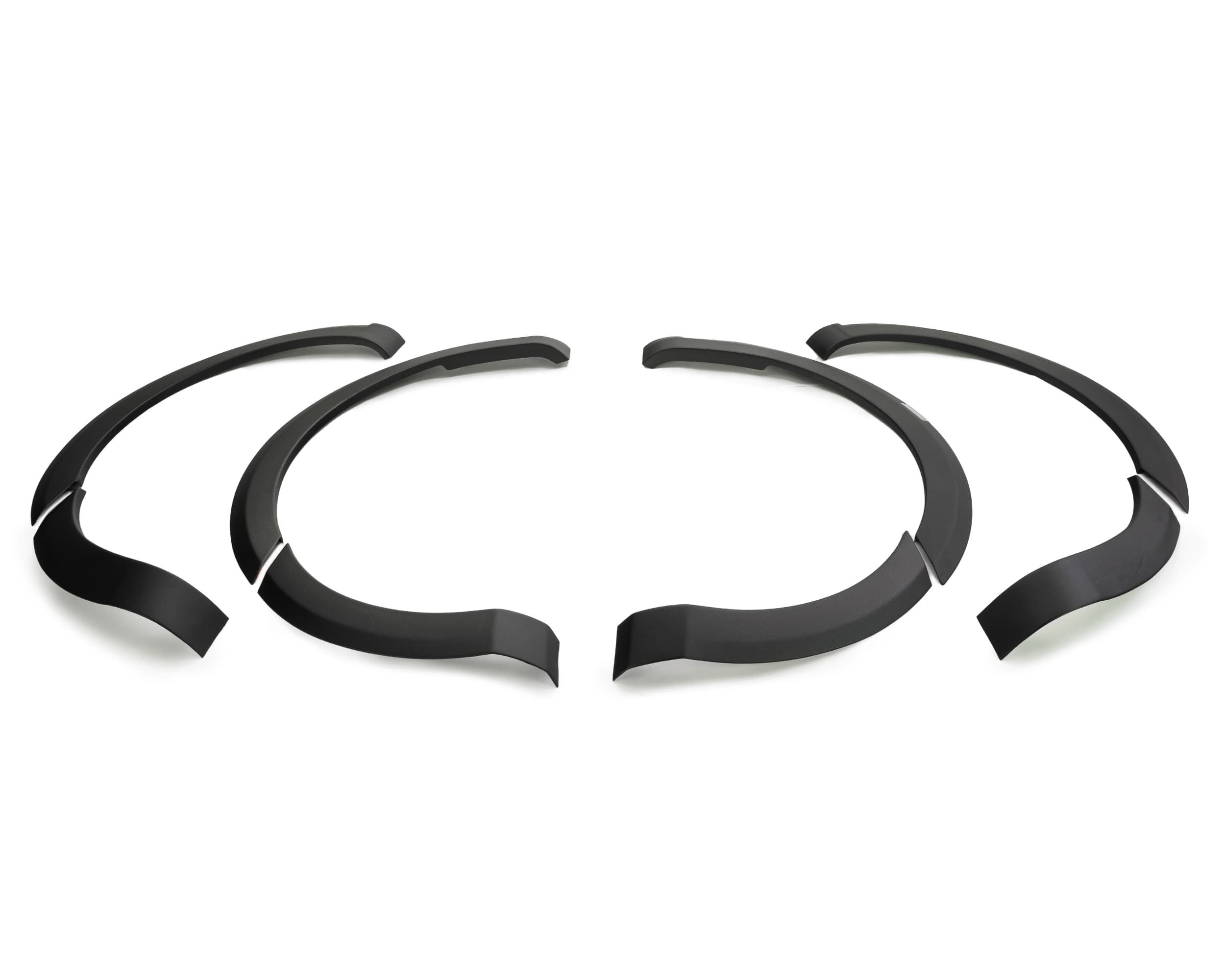Wheel arch extensions — Black, ABS plastic, Matte