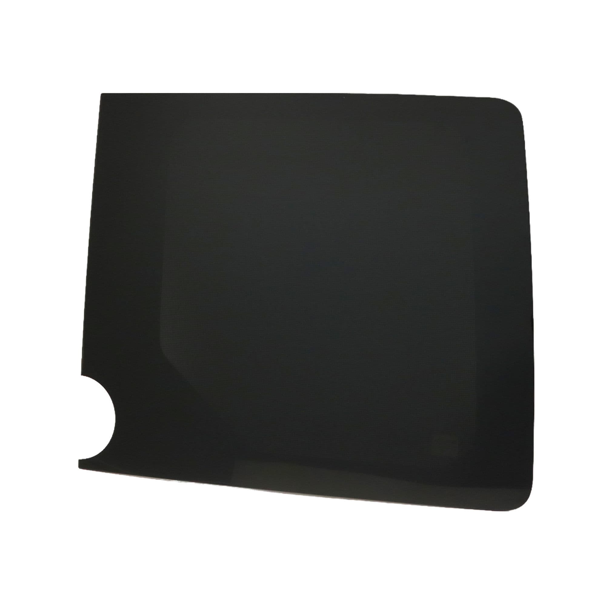 Right fixed window, twin rear doors Galaxy — Semi-transparent tinted, Glass, Polished