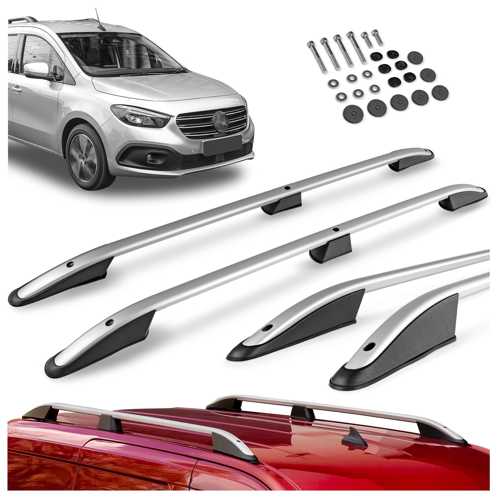 Roof rails Elegance — Silver, Aluminum | Plastic, Matte