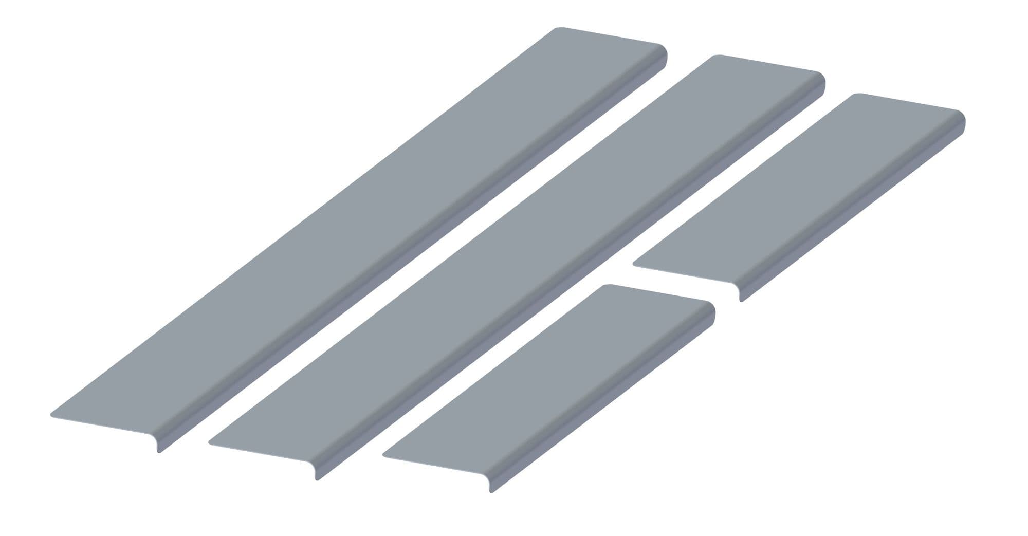 Sill trims One Line — Chrome, Stainless steel, Polished