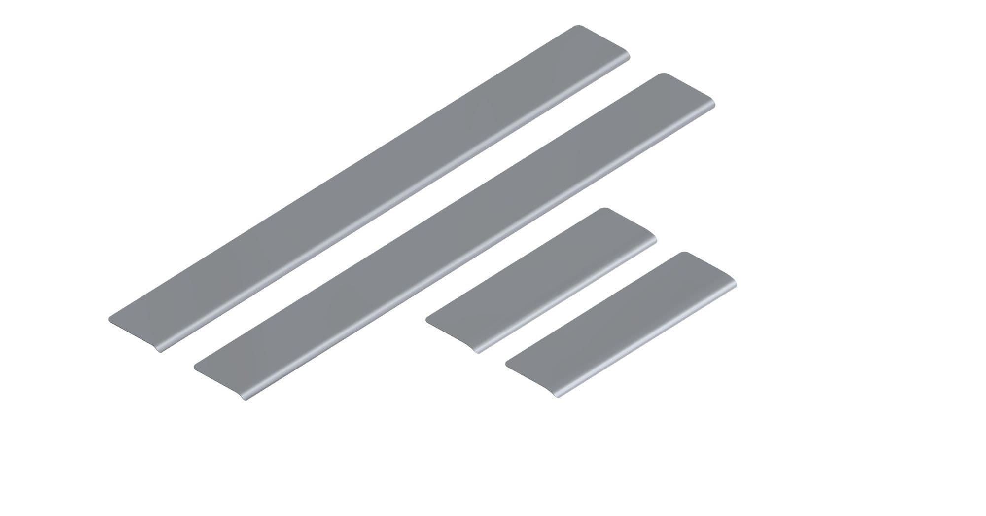 Sill trims One Line — Chrome, Stainless steel, Polished
