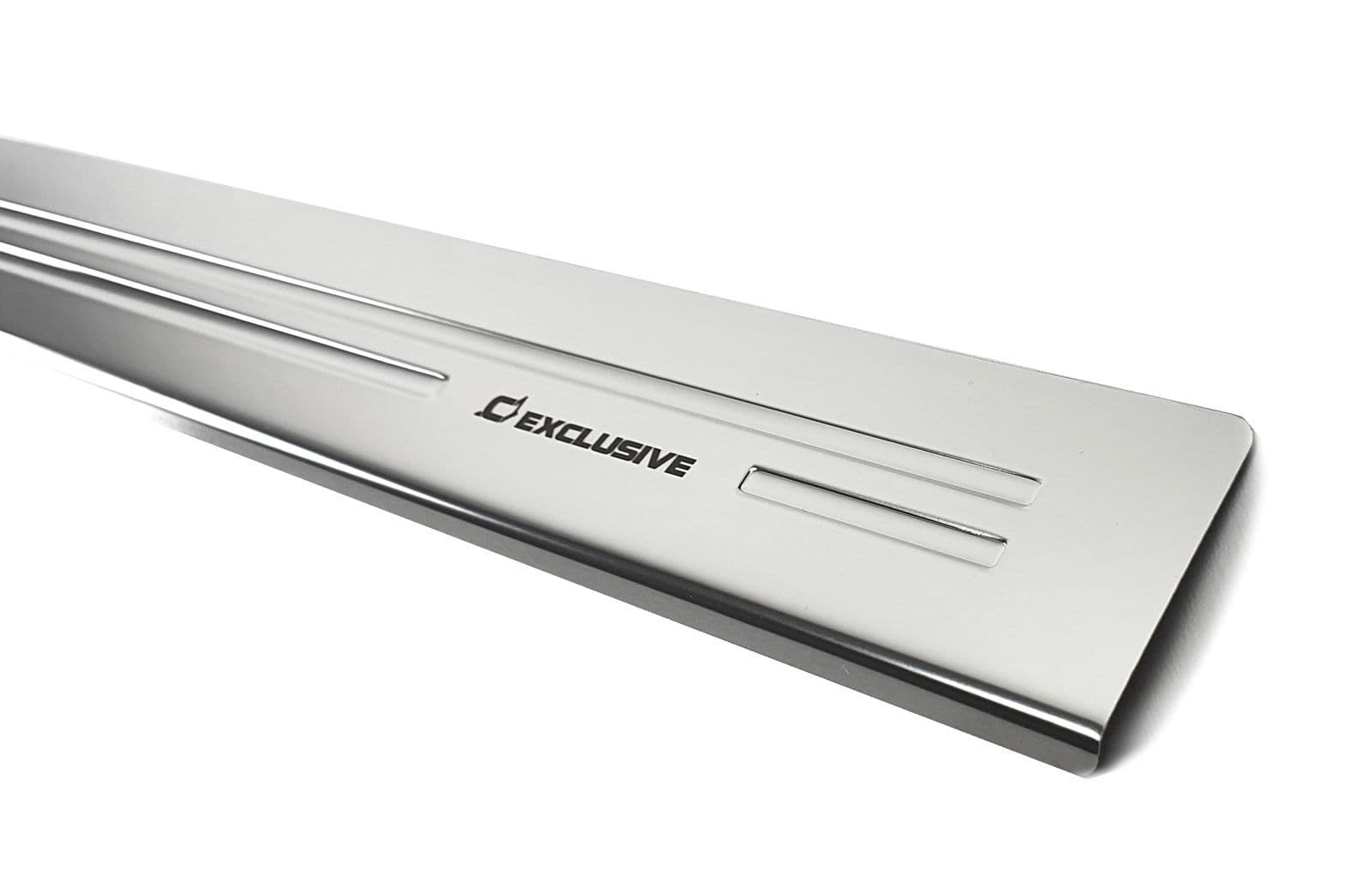 Seuils de porte — Chrome, Acier inoxydable, Poli