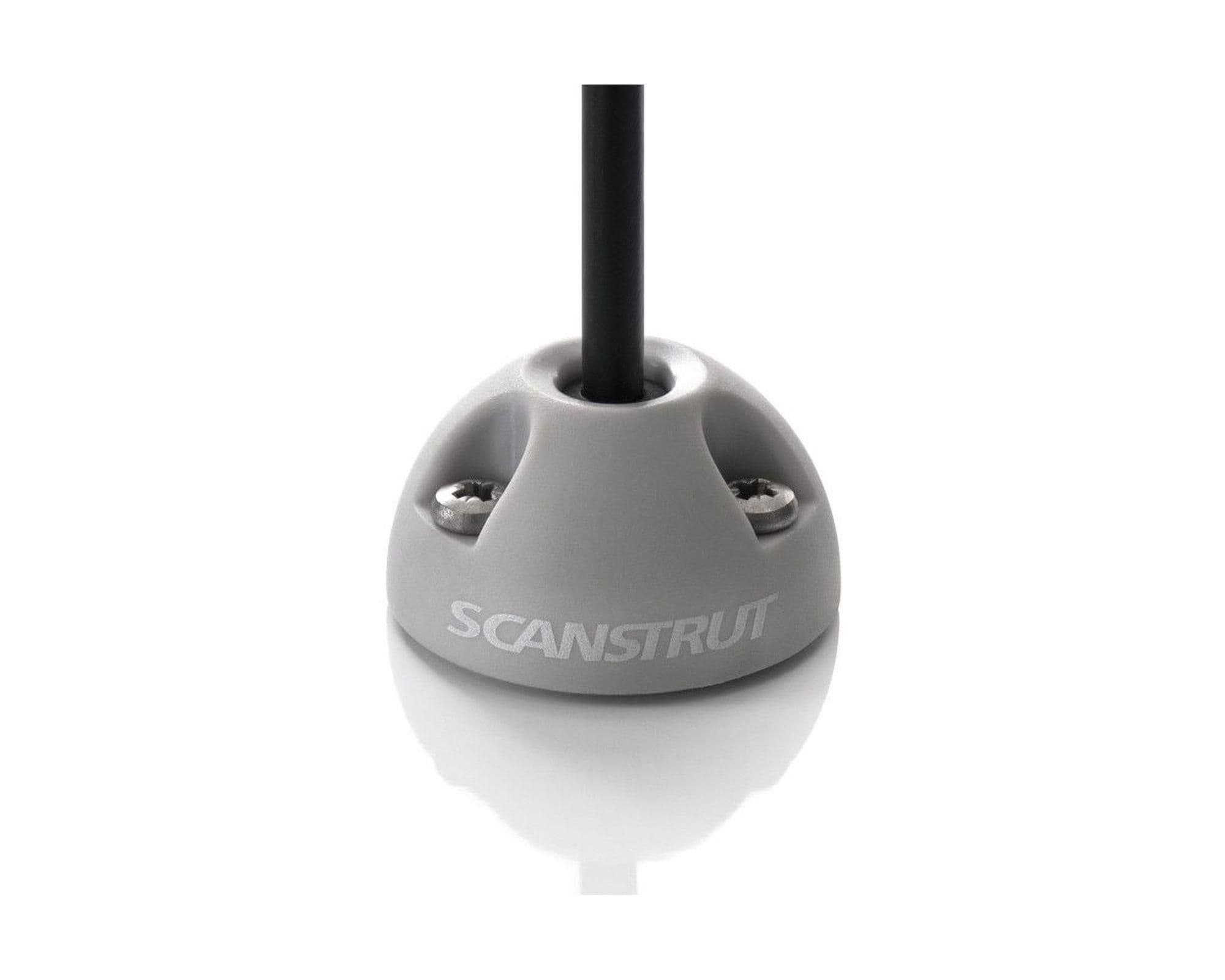 Waterproof cable gland in vertical orientation Deck Seals — Grey, Plastic, Matte