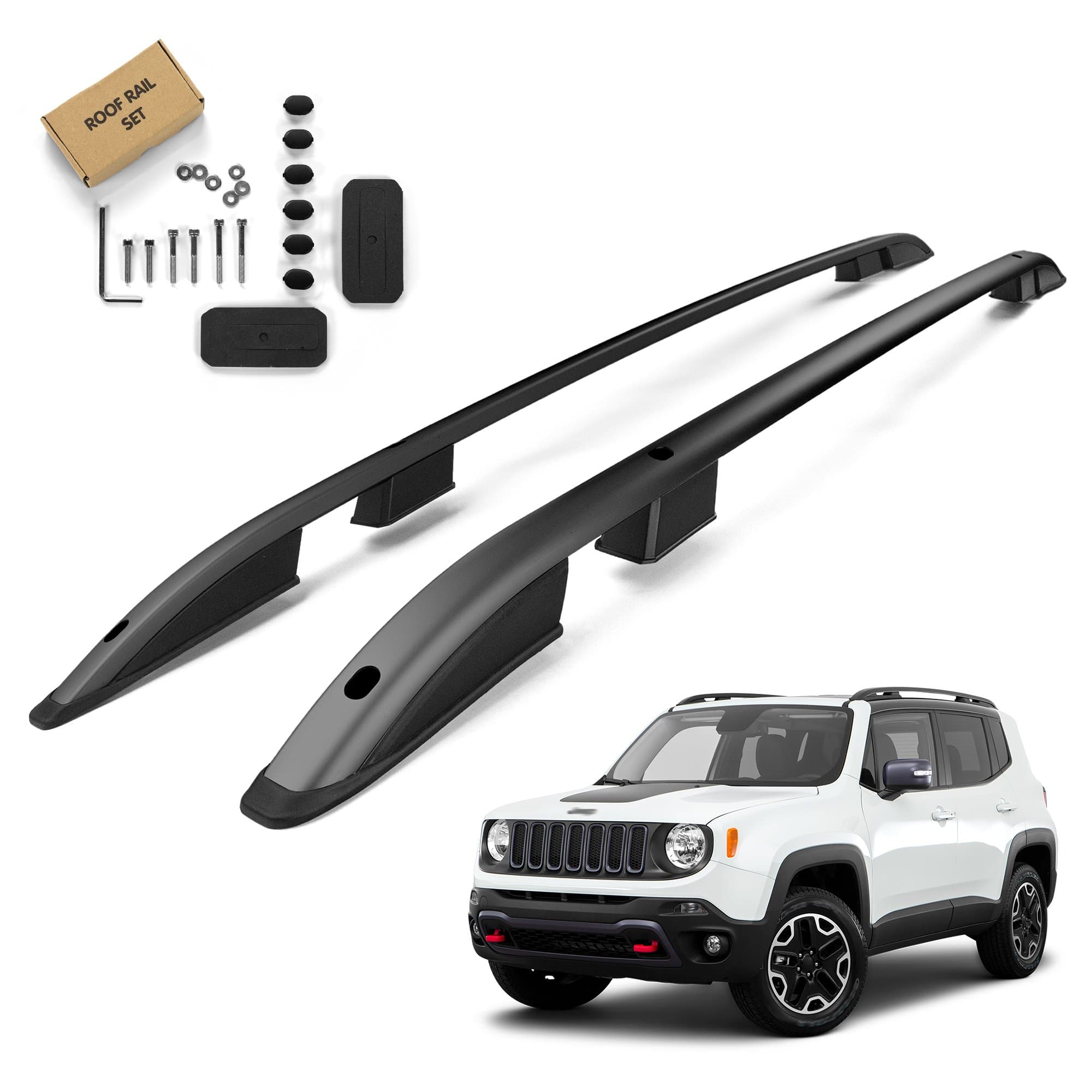 Roof rails SKYPORT — Black, Aluminum | Plastic, Painted