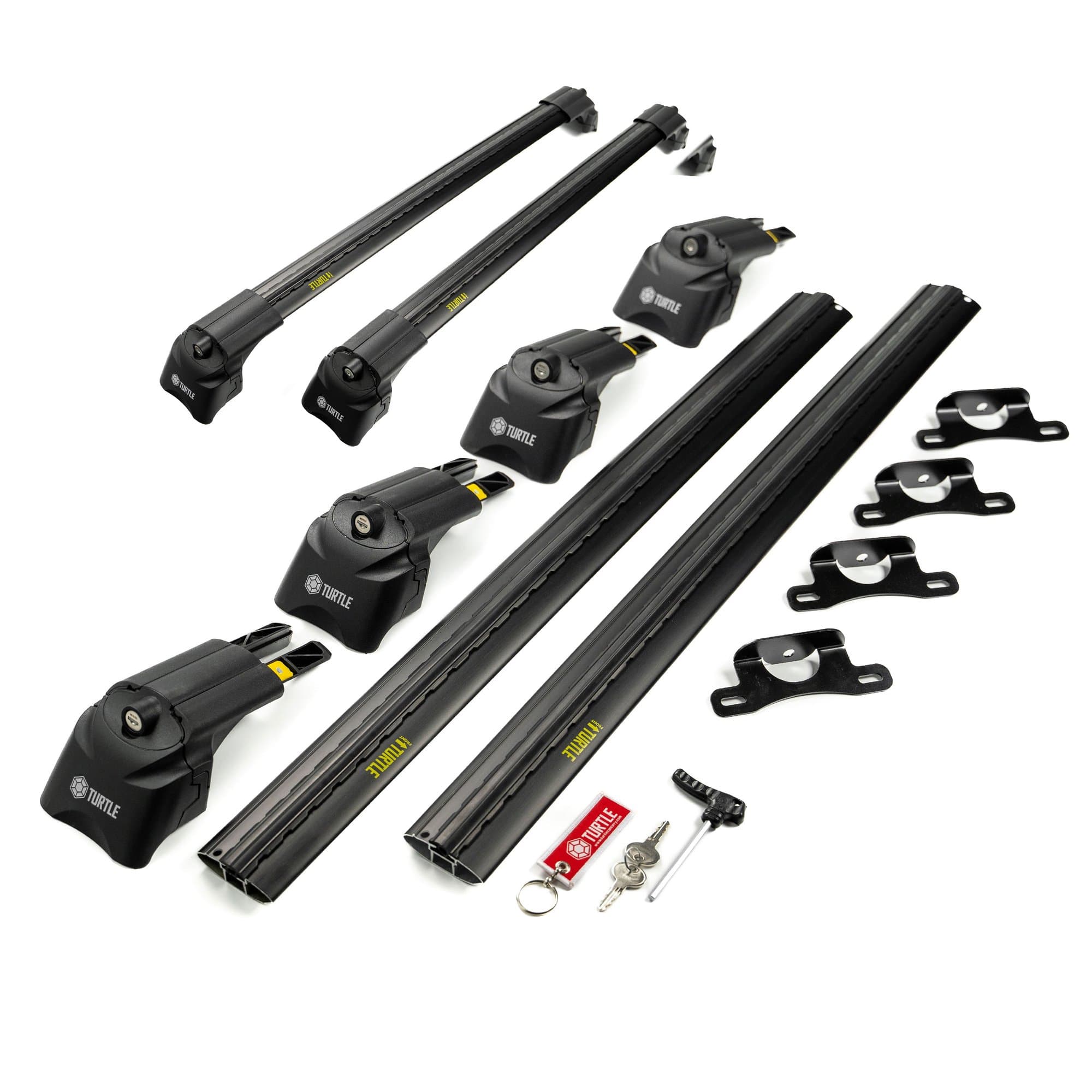 Dachgepäckträger AIR-2 — Schwarz, Aluminium | Kunststoff, Lackiert