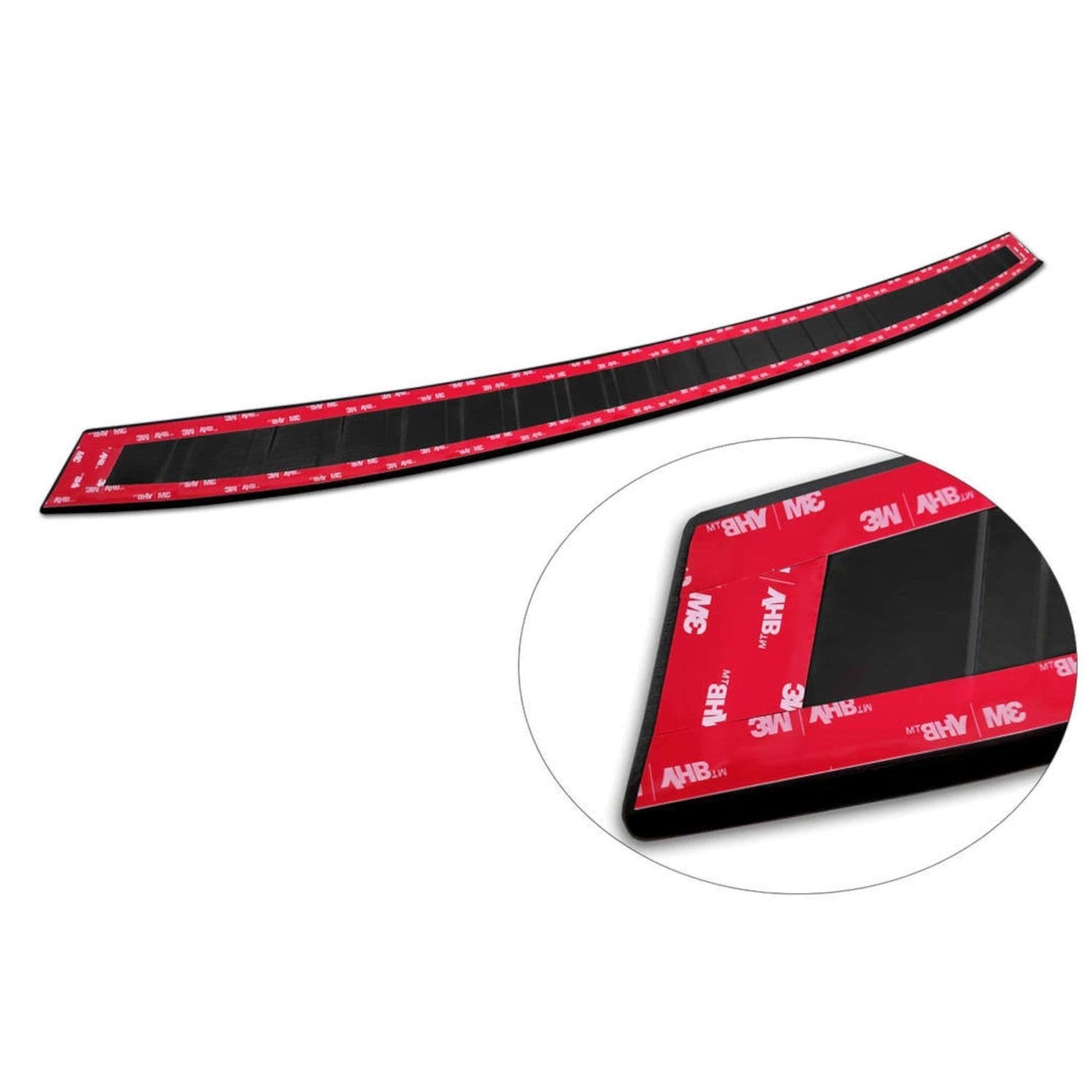 Rear bumper trim — Graphite, Stainless steel, Brushed