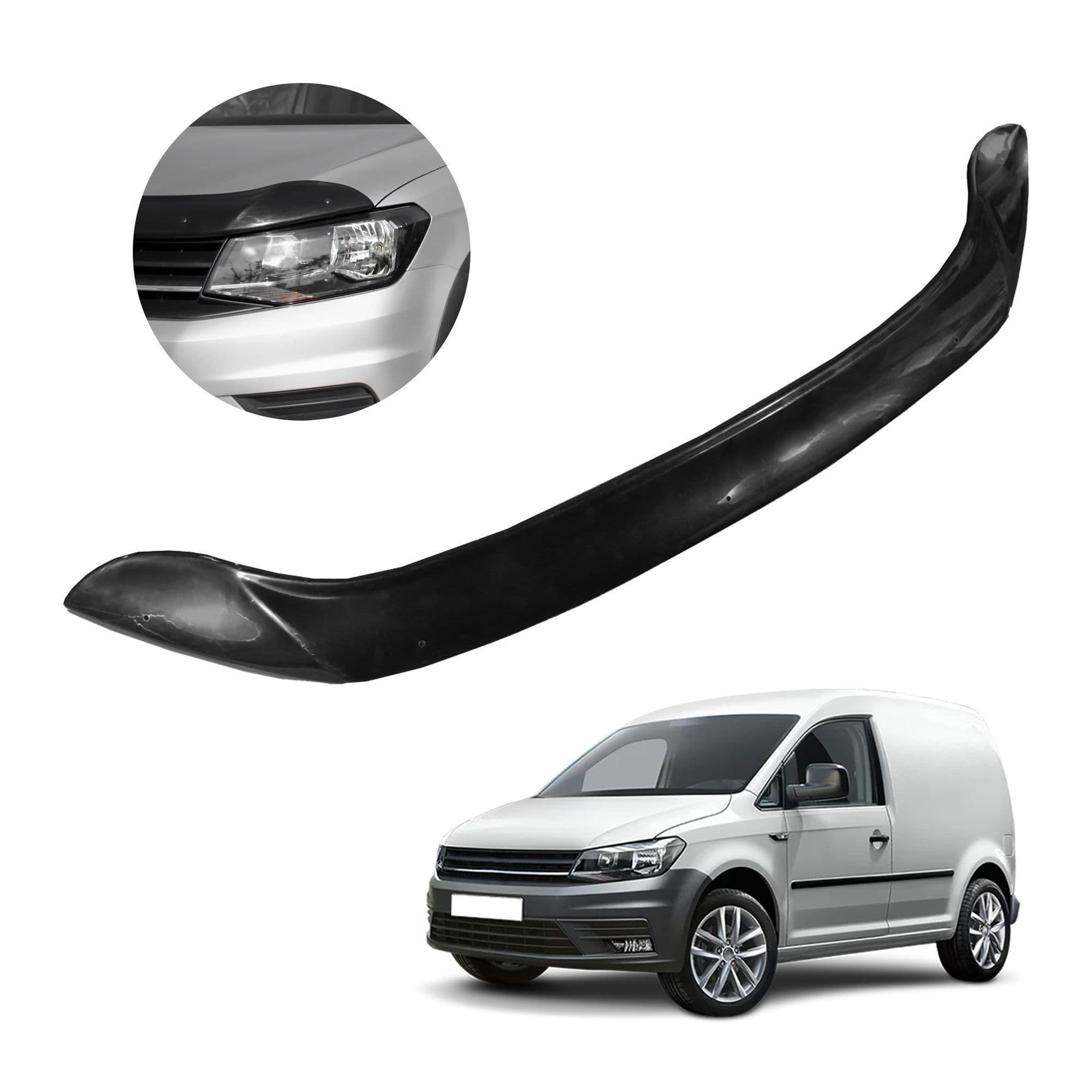 Bonnet guard — Black, ABS plastic, Shiny