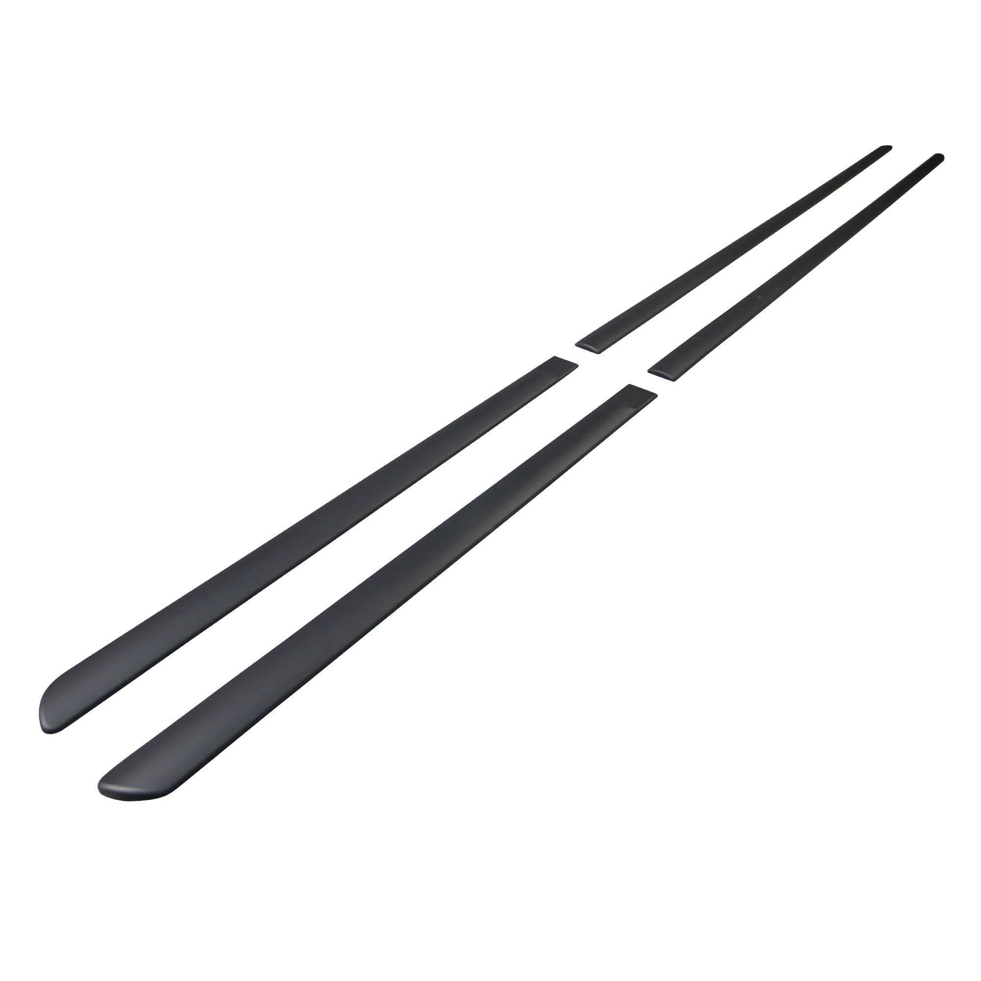Side door trims — Black, Polyurethane composite PU, Matte