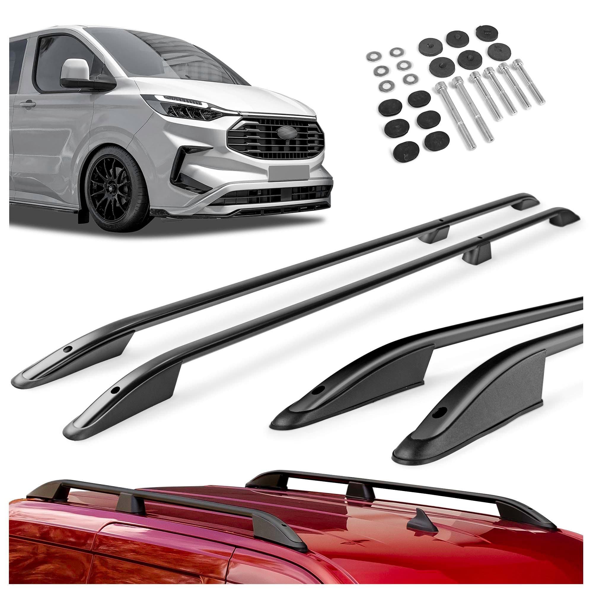Roof rails Elegance — Black, Aluminum | Plastic, Painted
